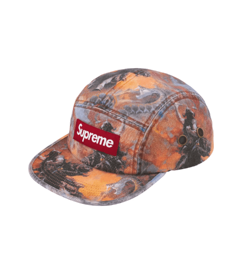 帽子 Supreme BUCOL Silk CAMP CAP Supreme Supreme Orange Bucol 100% Silk Cap | Grailed