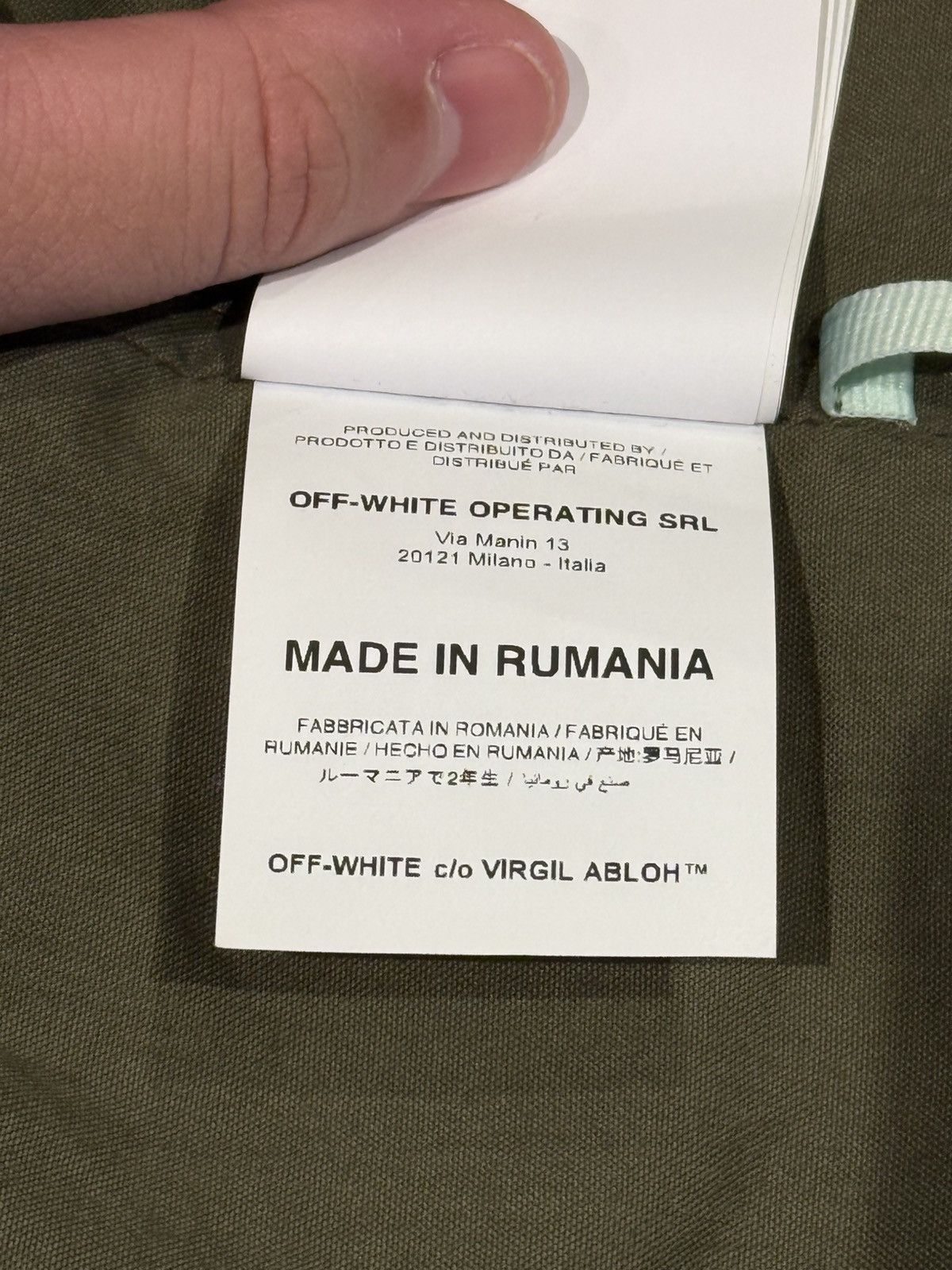 Off-White Off-White Military Jacket Size US XXL / EU 58 / 5 - 6 Thumbnail