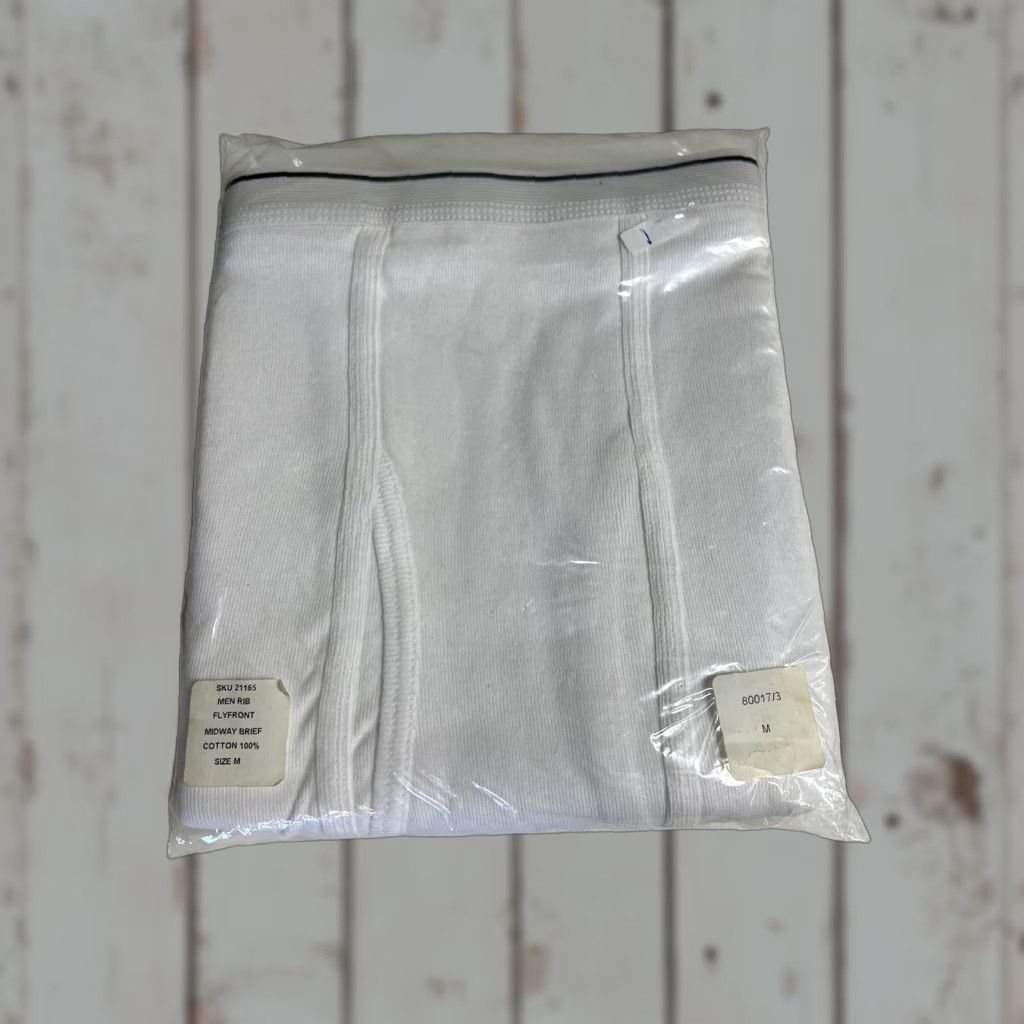 Vintage VINTAGE Watson's Boxer Brief Canada Cotton White 3 Piece 90s Mens M White Astro Boy NIP Tighty 1990s 3 Pair Underwear Mens Size 40R - 1 Thumbnail