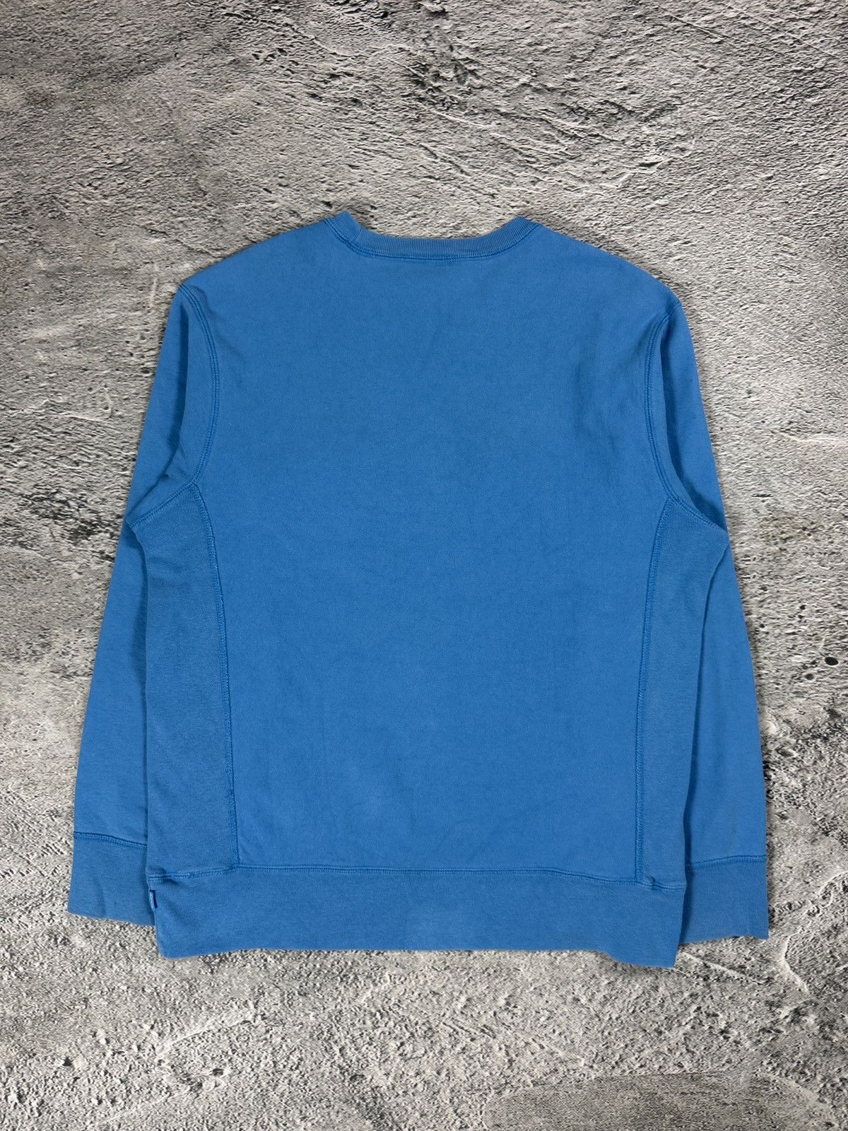 Supreme Supreme box logo crewneck blue bogo FW18 Size US L / EU 52-54 / 3 - 8 Thumbnail