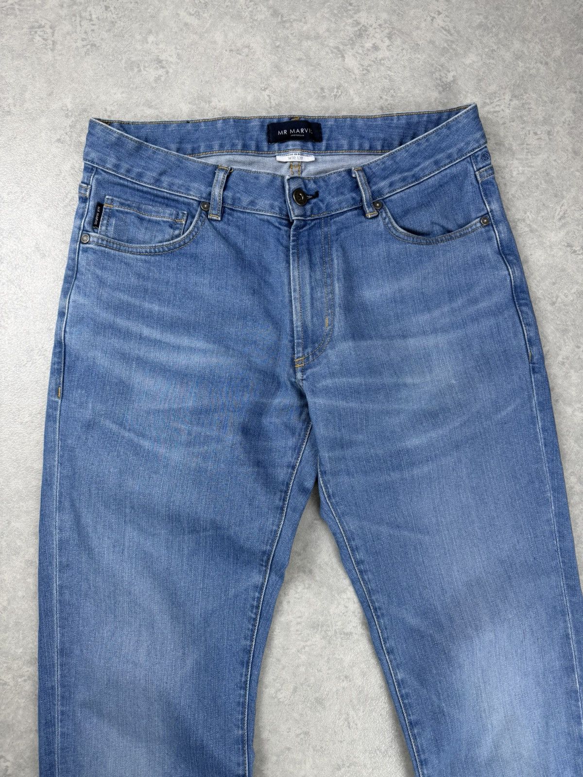 Other Mr Marvis Blue Denim Jeans Men’s Size 32x32 Size US 32 / EU 48 - 3 Thumbnail