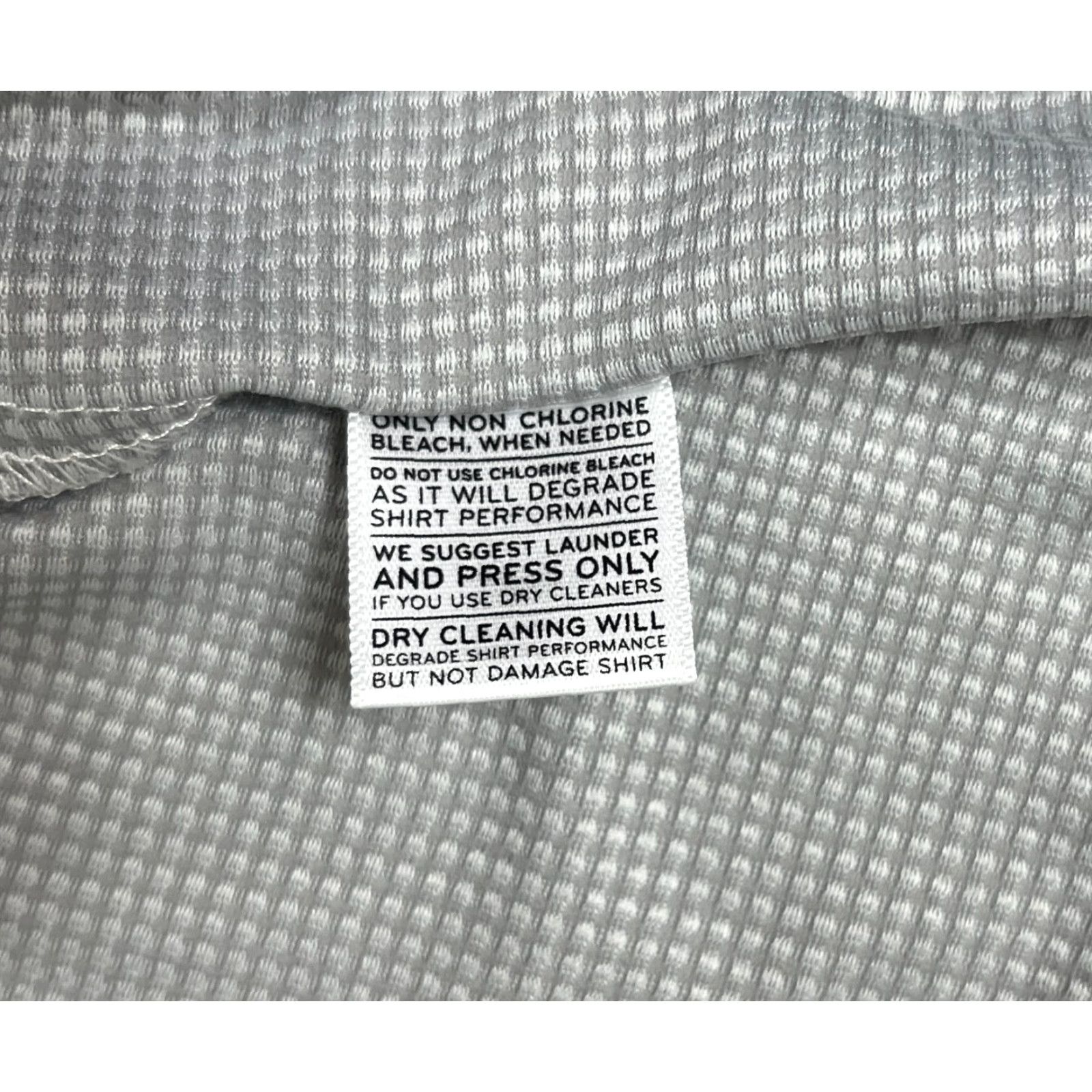 Mizzen+Main Mizzen+Main Shirt Long Sleeve Button-Up Trim Fit Gingham Gray Size L Mens Size US L / EU 52-54 / 3 - 7 Thumbnail