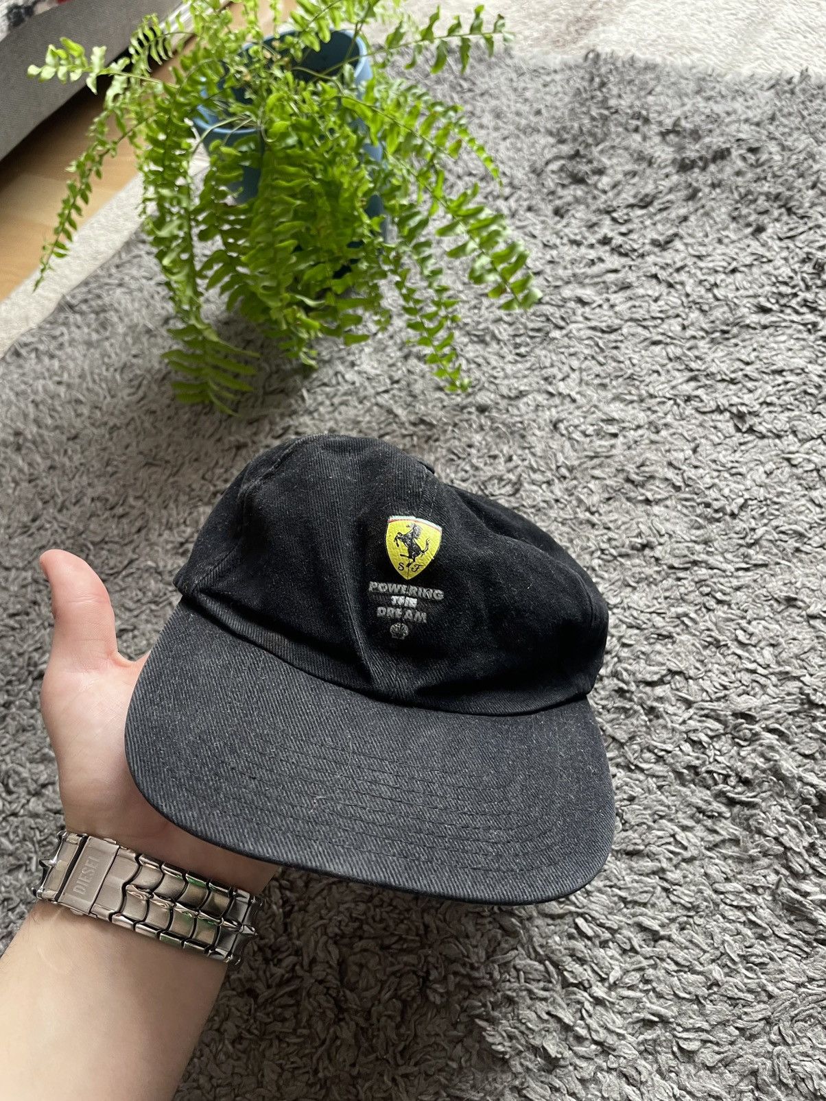 Ferrari × Vintage 00s Ferrarri Cap Streetwear Vintage Logo Rare Y2k F1 Size ONE SIZE - 2 Thumbnail