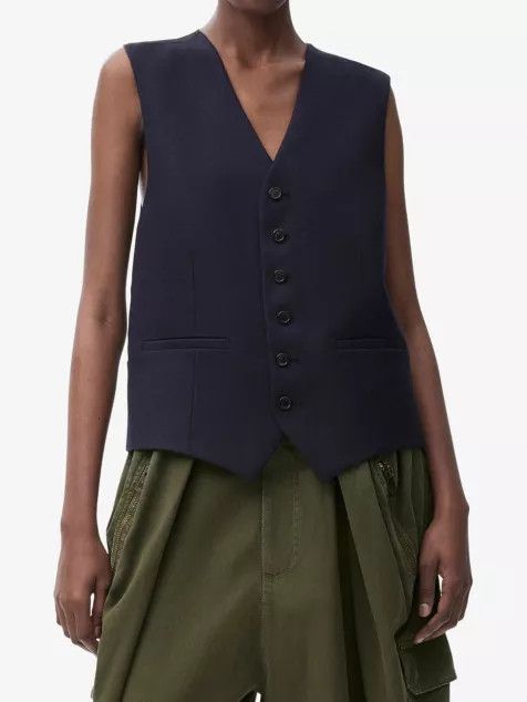 Loewe o1w1db10426 Vests in Black Size XL / US 12-14 / IT 48-50 - 2 Thumbnail