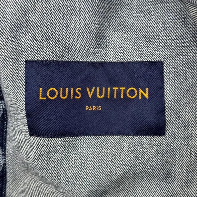 Louis Vuitton Louis Vuitton Original full print denim jacket Size US M / EU 48-50 / 2 - 7 Thumbnail