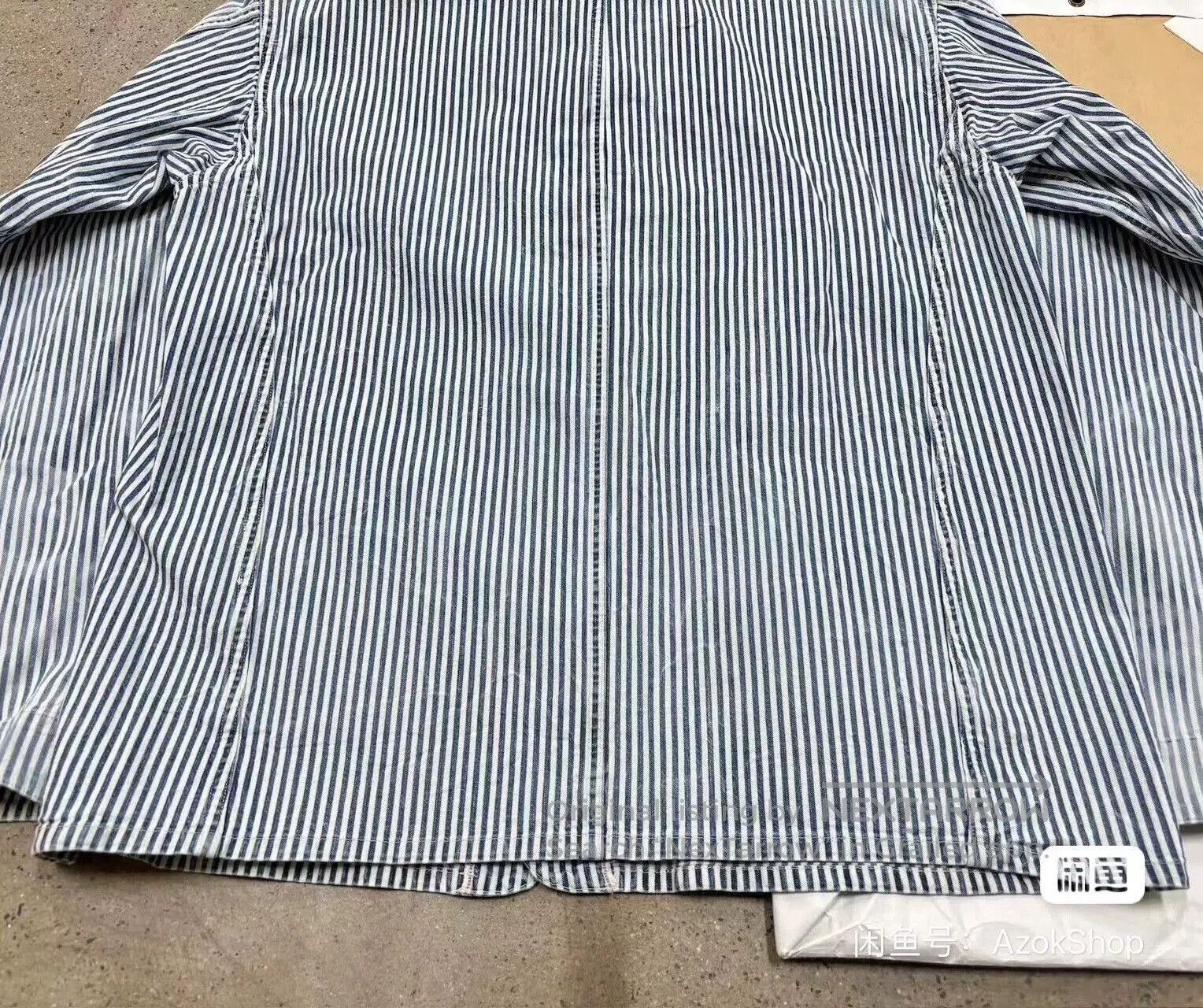 Visvim Visvim Coverall Hickory Dry Striped Jacket. Size US S / EU 44-46 / 1 - 6 Thumbnail