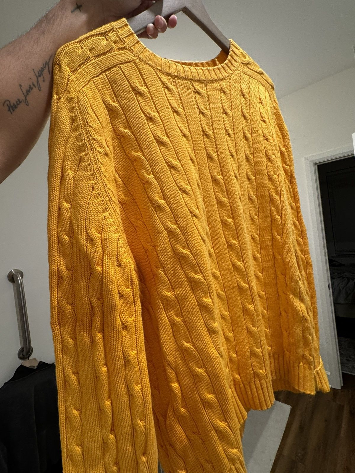 Japanese Brand × Vintage Cable Knit Size US L / EU 52-54 / 3 - 3 Thumbnail