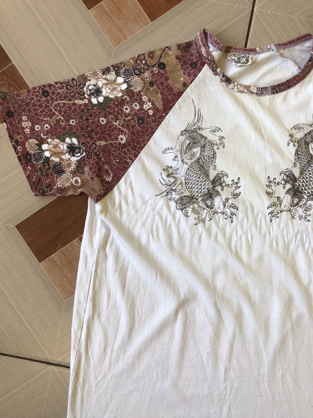 Japanese Brand × Vintage Vintage Cure All Sukajan Tee Size US L / EU 52-54 / 3 - 2 Thumbnail