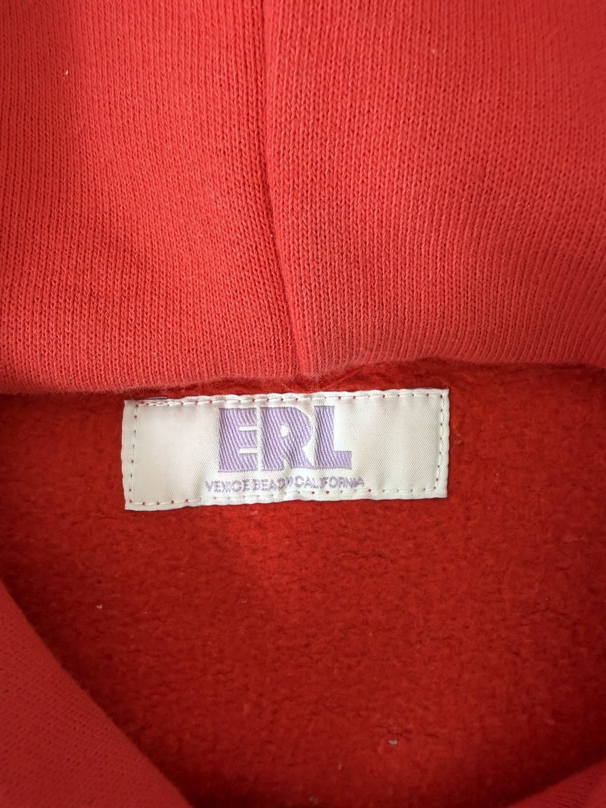 ERL ERL SWIRL Hoodie / RED GREEN / SIZE M Size US M / EU 48-50 / 2 - 3 Thumbnail