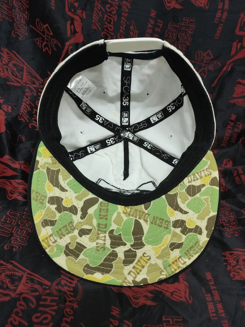 Ben Davis BEN DAVIS BIG LOGO CAP Size ONE SIZE - 8 Thumbnail