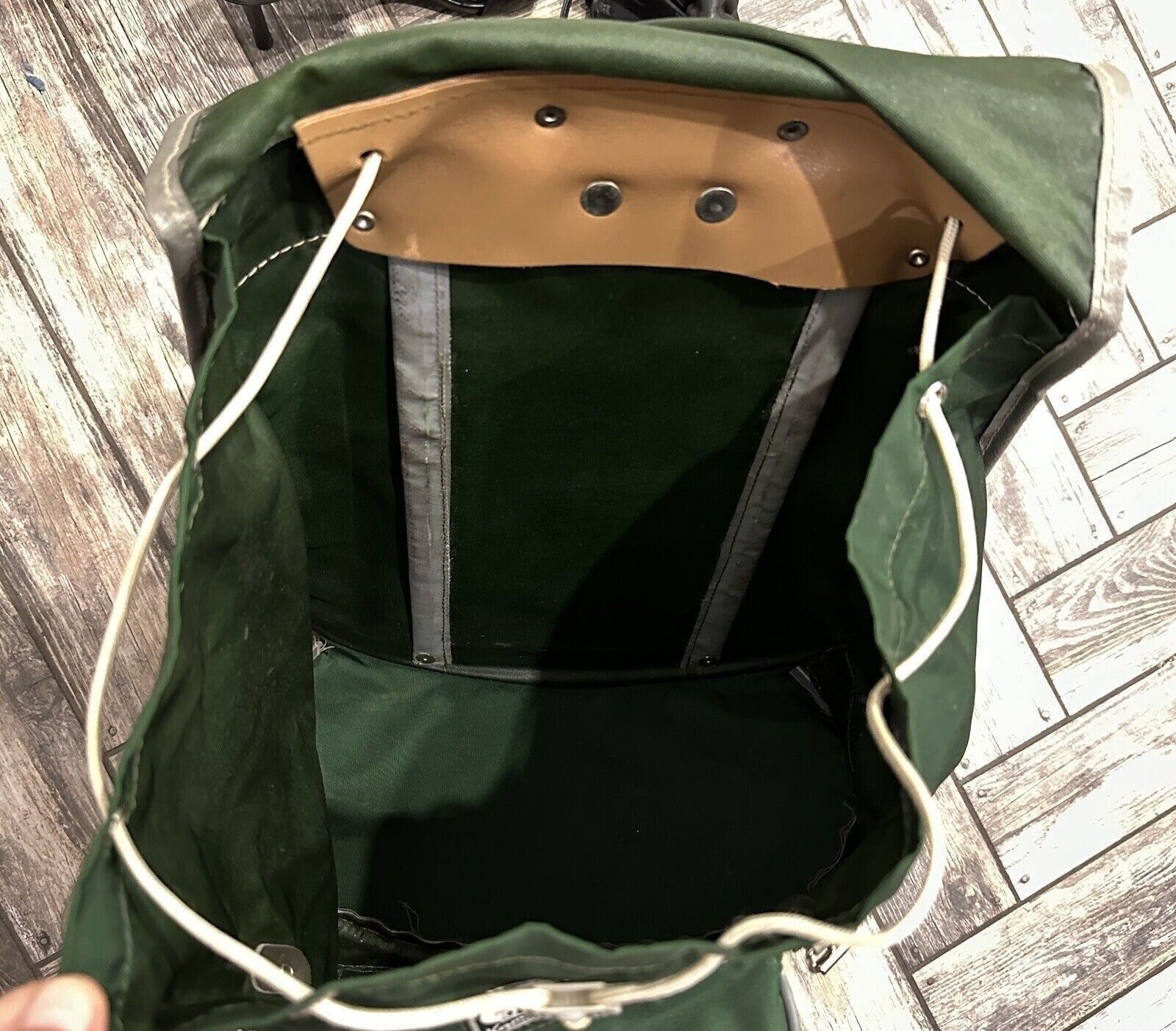 Vintage Vintage 1980s Kamarg Austria canvas rucksack backpack bag Size ONE SIZE - 13 Thumbnail