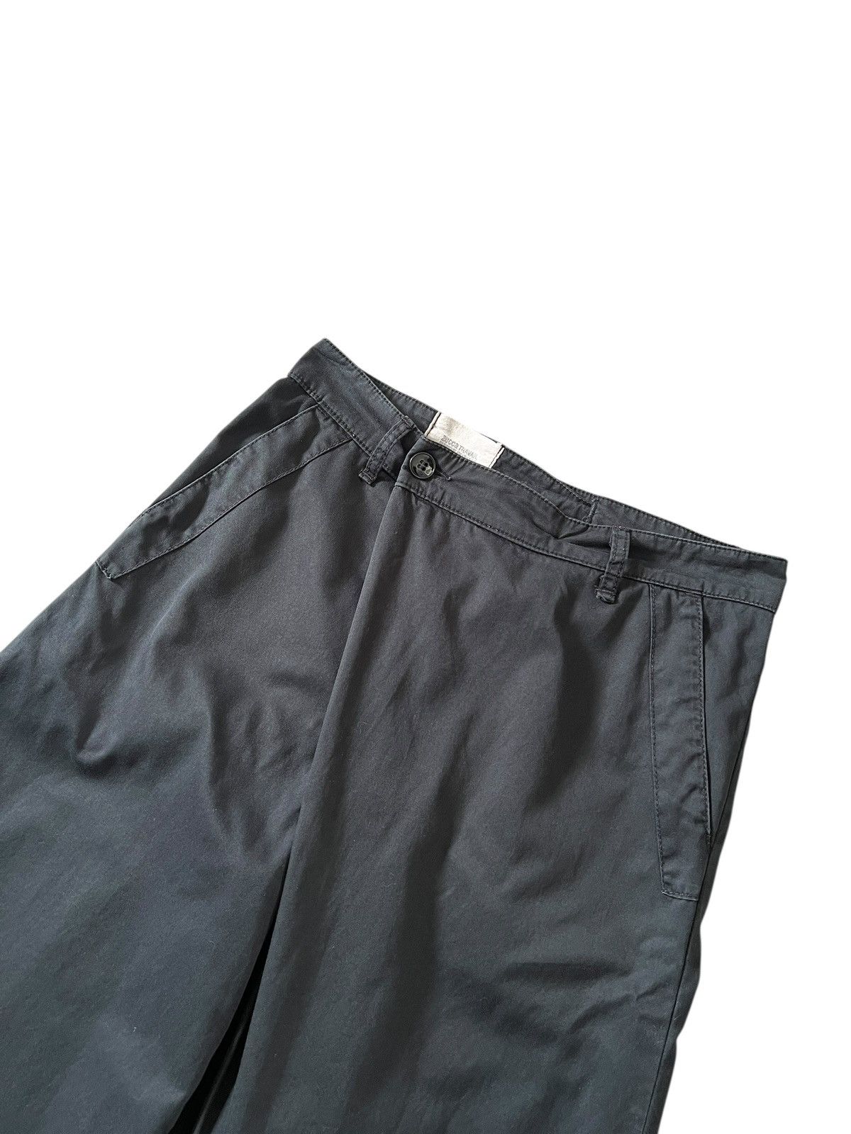 CABANE de ZUCCa 1990s Zucca Wide Leg Asymmetrical Pants Size US 30 / EU 46 - 3 Thumbnail