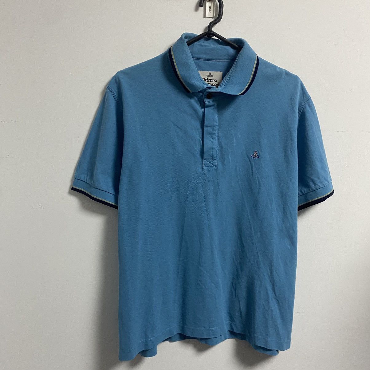 Vivienne Westwood Vivienne Westwood Polo Shirt Logo Orb Basic Y2k Size US XL / EU 56 / 4 - 3 Thumbnail
