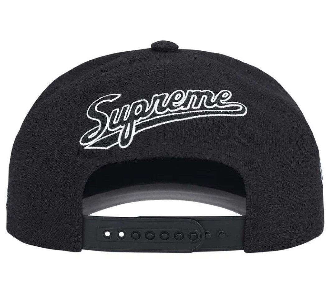 Supreme Supreme World Famous S Logo 6 Panel Black Size ONE SIZE - 6 Thumbnail