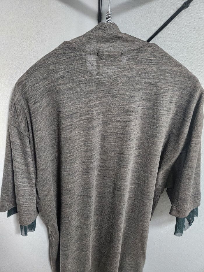 Kolor KOLOR turtle-neck contrast-trim top Size US XXL / EU 58 / 5 - 4 Thumbnail