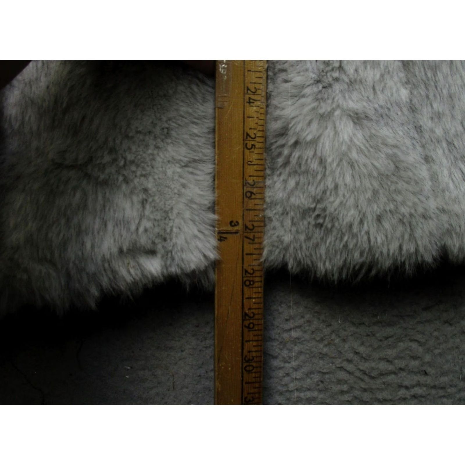 Vintage VINTAGE Saxton Hall Coat Womens Short Gray Fur Lined Collared 12 Plaid? Size 34" / US 12 / IT 48 - 6 Thumbnail
