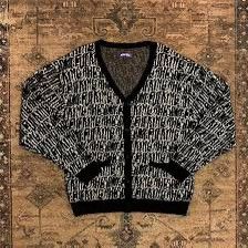 Fucking Awesome Fucking awesome black an white cardigan Size US XL / EU 56 / 4 - 1 Thumbnail