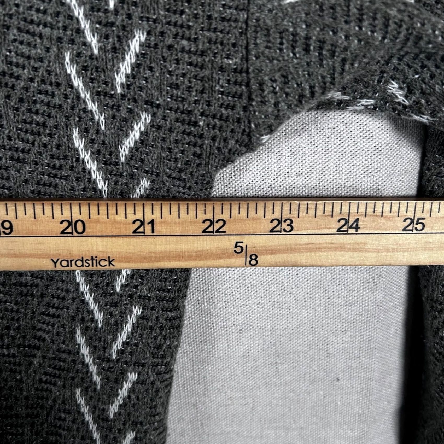 Vintage Conte di Milano Gray White Pattern Textured Knit Polo Sweater M Italy Mens Size US M / EU 48-50 / 2 - 5 Thumbnail