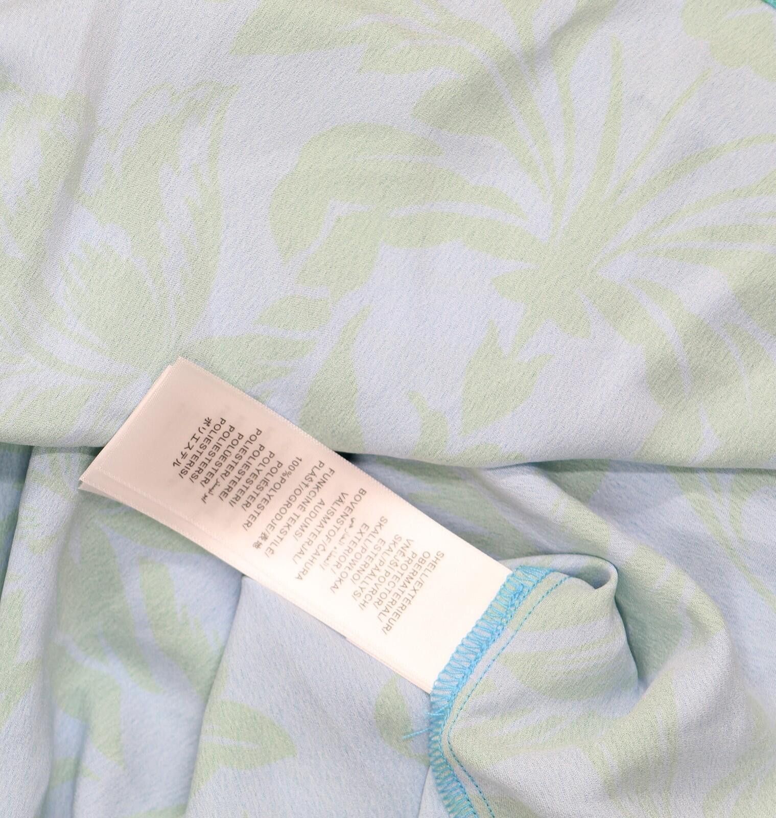 Other Adrianna By Adrianna Papell Neck Dress Blue / Green 8 Size M / US 6-8 / IT 42-44 - 5 Thumbnail