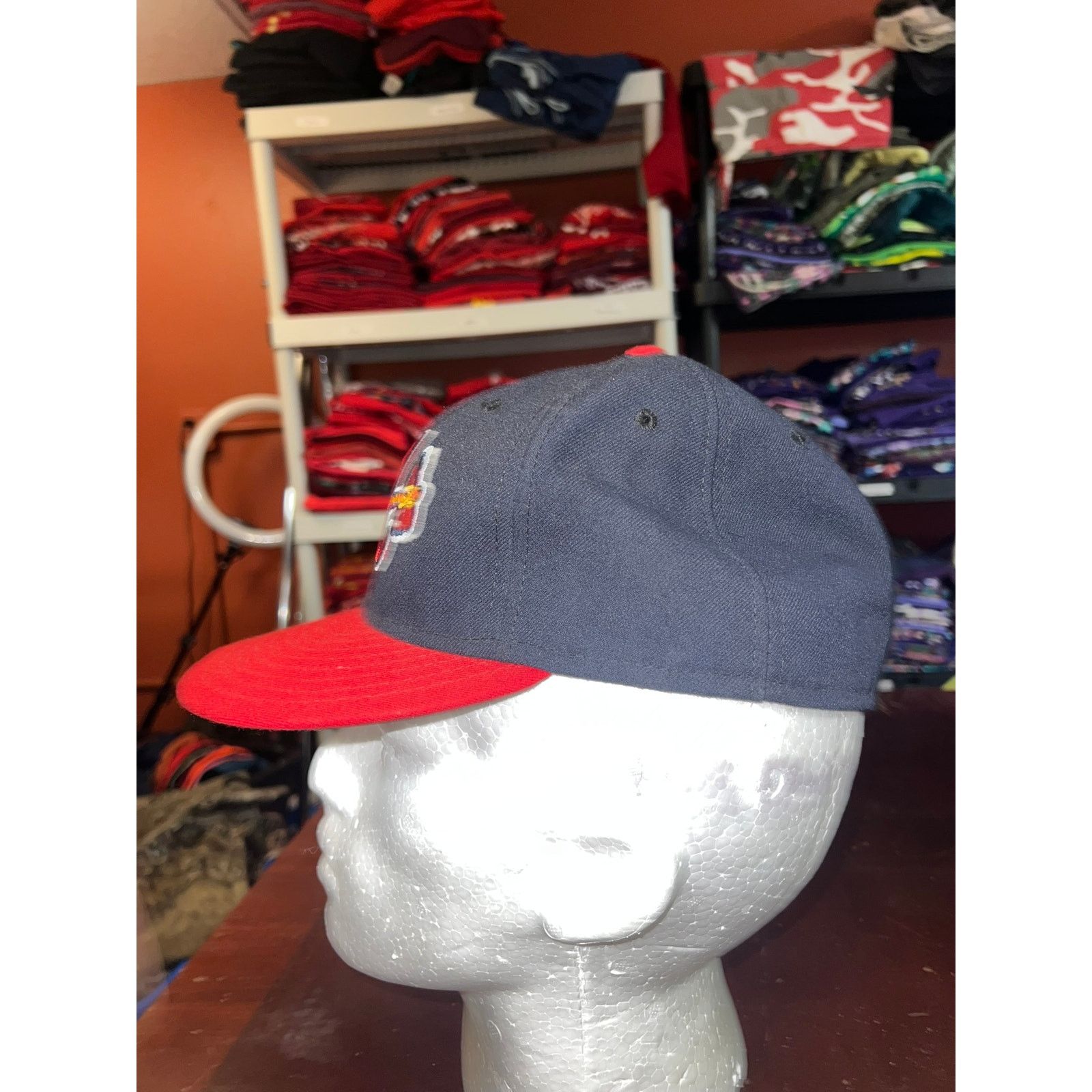 New Era Atlanta Braves 59Fifty Hat Cool Base MLB On Field Cap 7 1/2 Size ONE SIZE - 3 Thumbnail