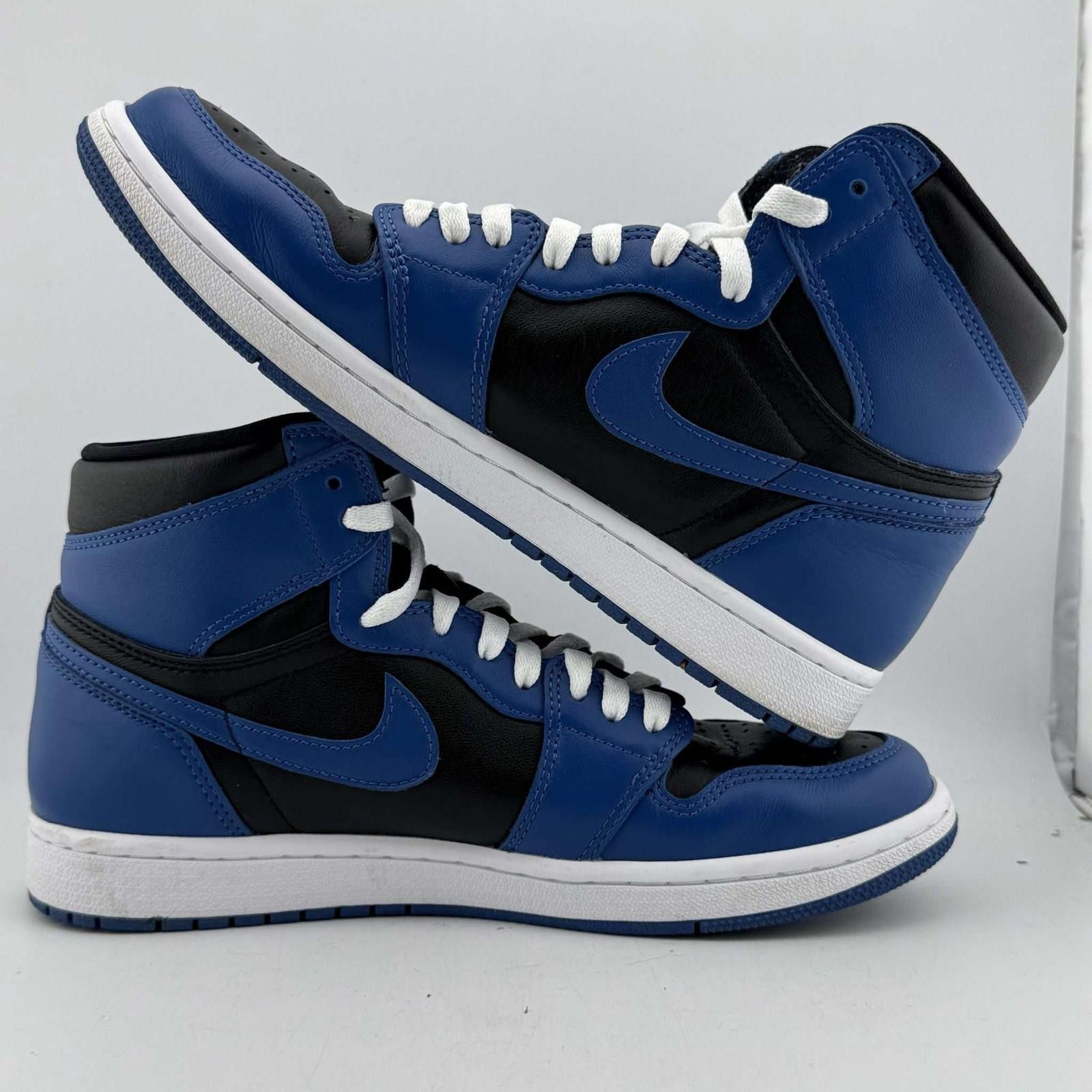Nike Air Jordan 1 Retro High Marina Blue 9.5 Used with Box Size US 9.5 / EU 42-43 - 7 Thumbnail
