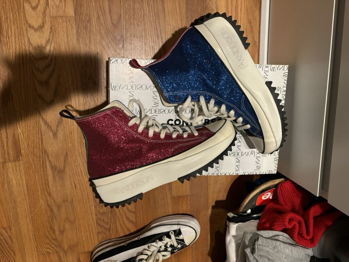 Converse × JW Anderson Converse Jw Anderson glitter Run Star Hike Hi Size 9.5 Size US 9.5 / EU 42-43 - 6 Thumbnail
