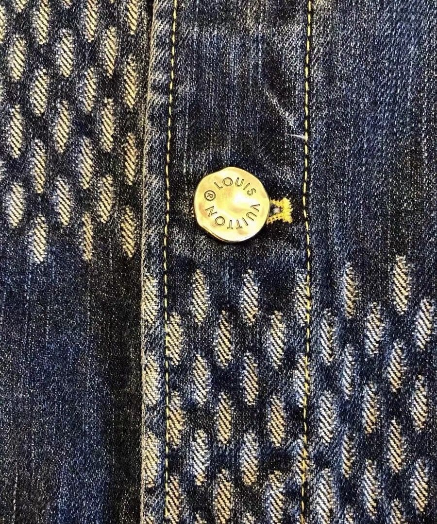 Louis Vuitton × Nigo Louis Vuitton x Nigo 48 Patchwork Monogram Denim Jacket Blue Size US M / EU 48-50 / 2 - 4 Thumbnail