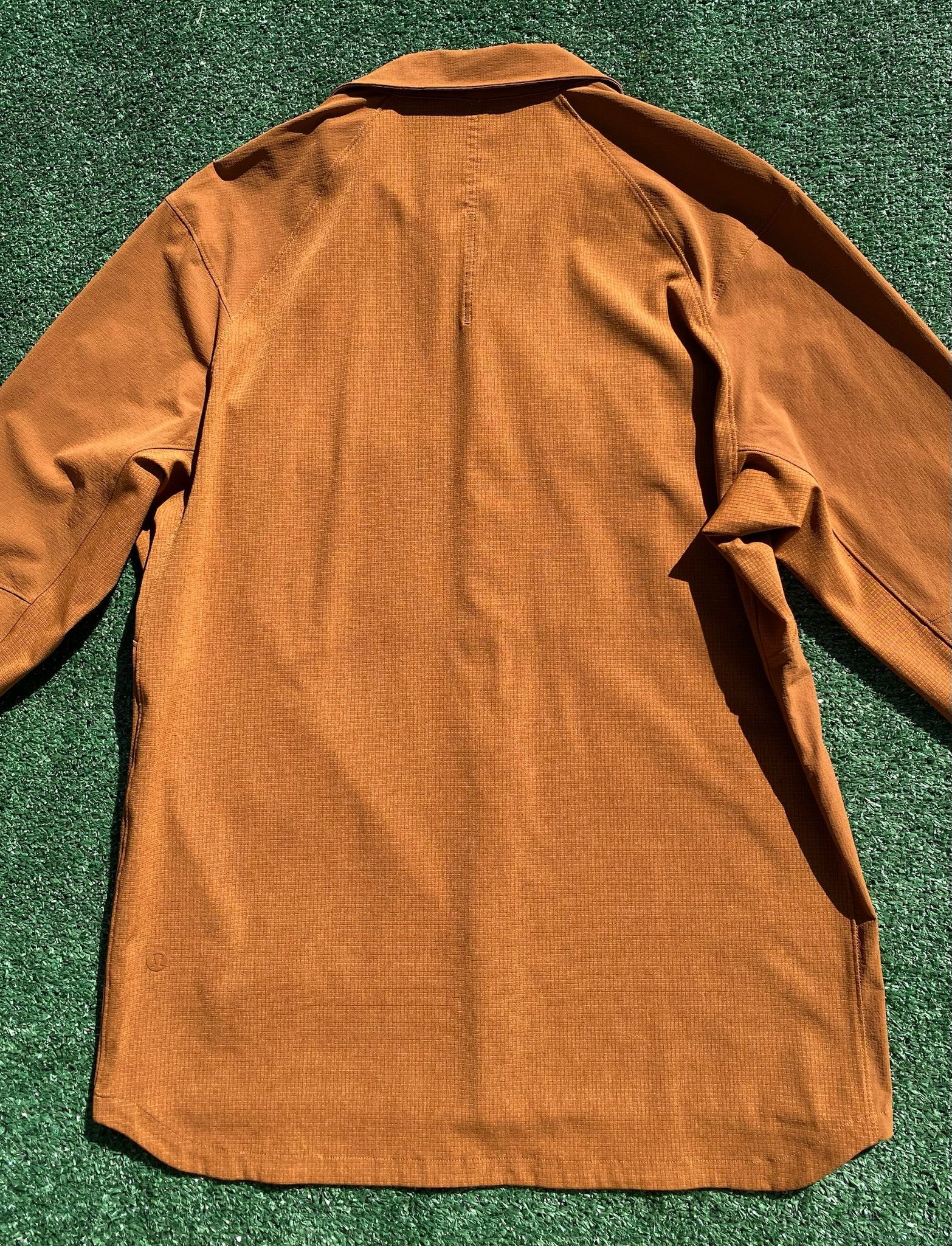 Lululemon Lululemon Double Pocket Copper Long Sleeve Overshirt Medium Size US M / EU 48-50 / 2 - 6 Thumbnail