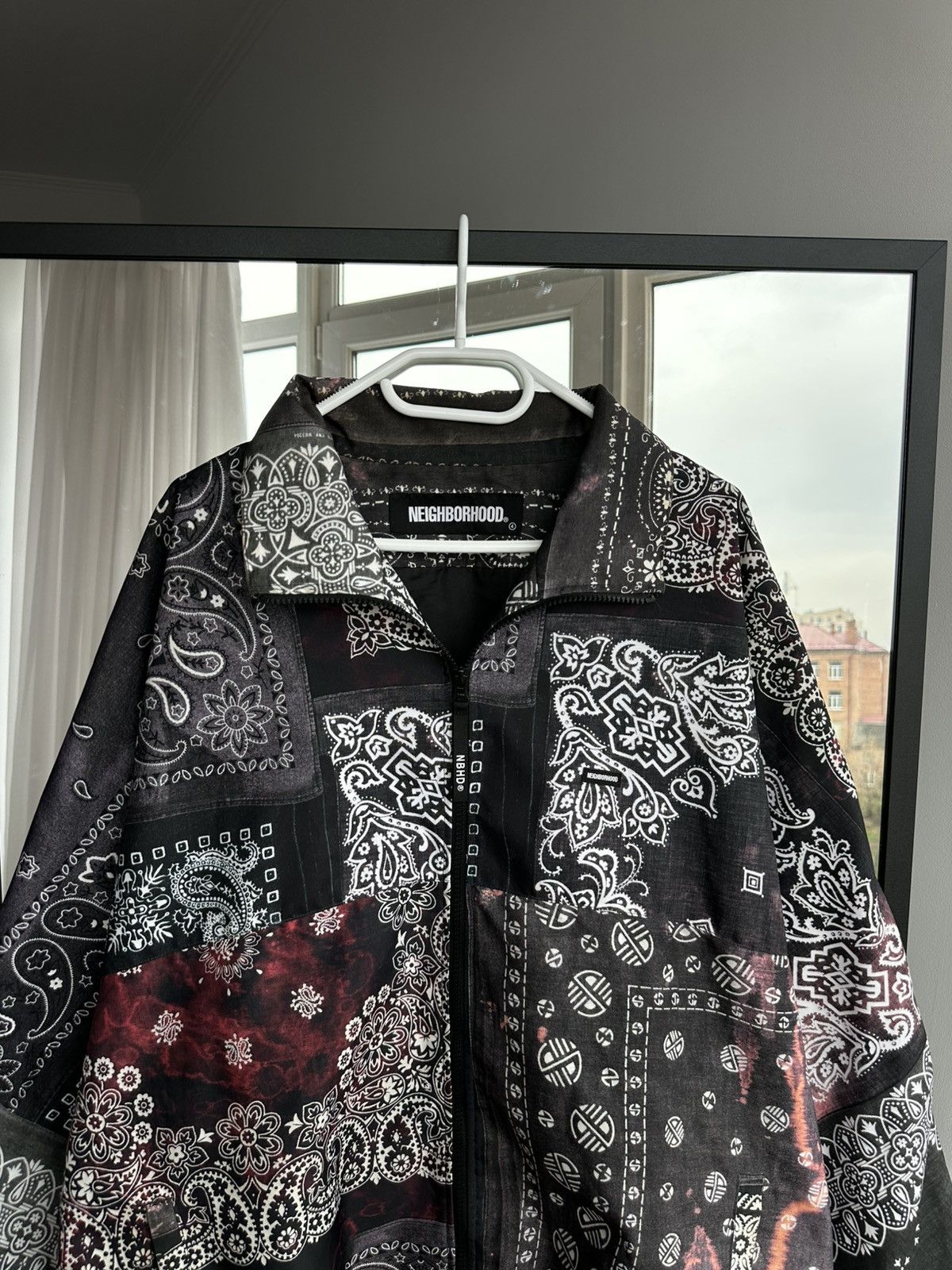Neighborhood Neighborhood Japan Track-B/E-JKT Bandana Patchwork Jacket Size US L / EU 52-54 / 3 - 2 Thumbnail
