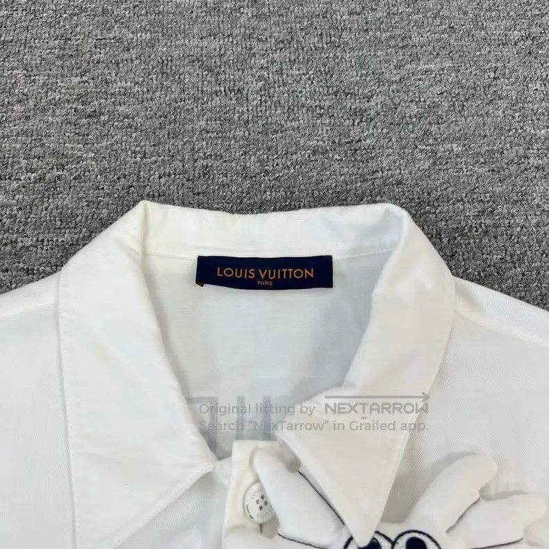 Louis Vuitton Louis Vuitton Doll Paratrooper Short Sleeve Shirt Size US XS / EU 42 / 0 - 6 Thumbnail