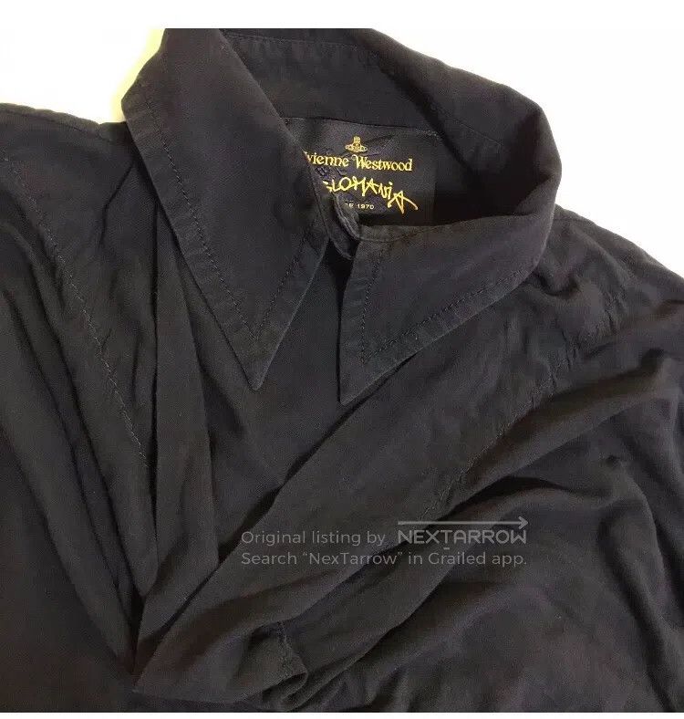 Vivienne Westwood Vivienne Westwood Hollow-out black dress Size L / US 10 / IT 46 - 7 Thumbnail