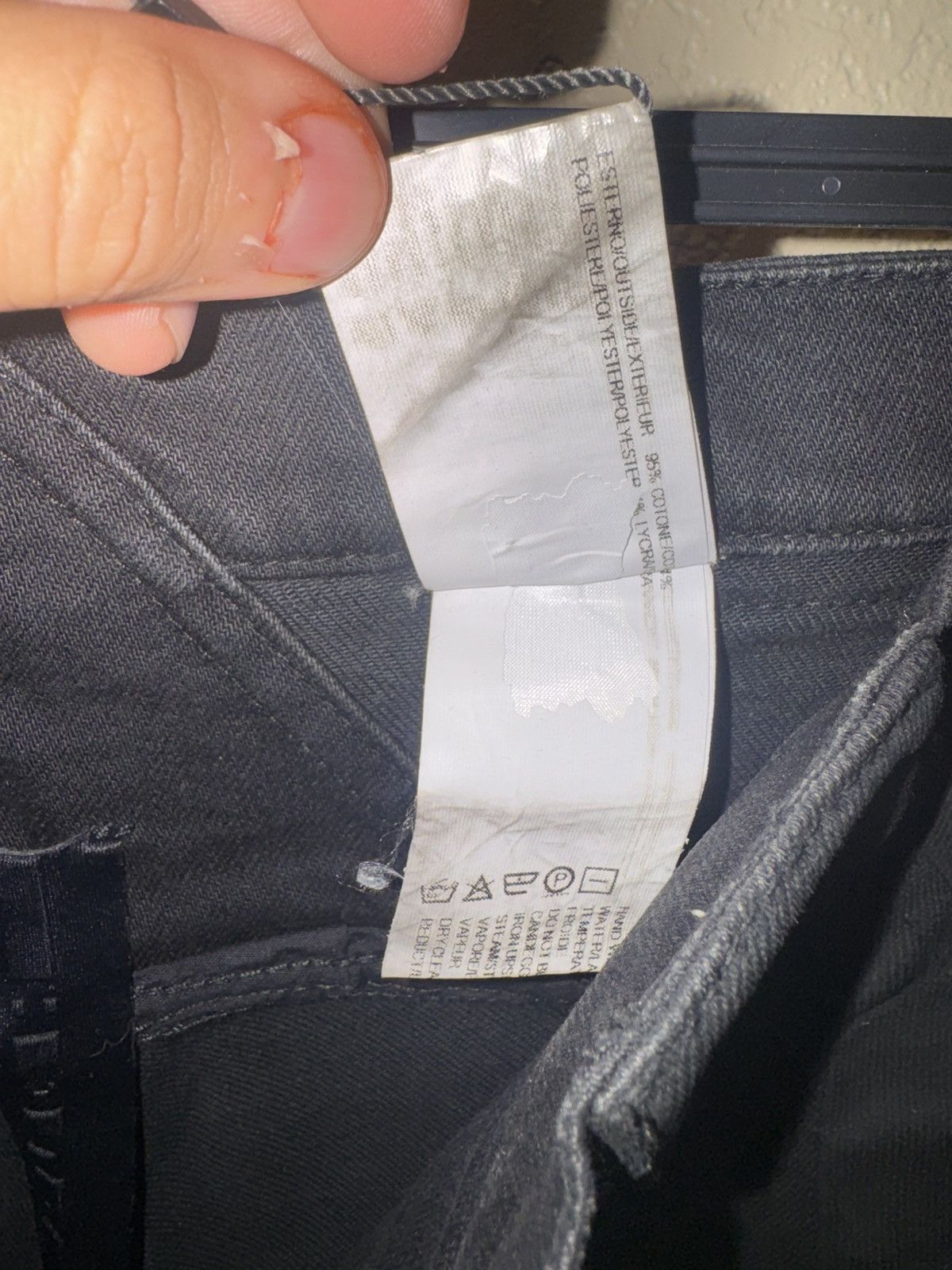 Gareth Pugh Gareth pugh waxed denim pant (like rick owens) Size US 29 - 6 Thumbnail