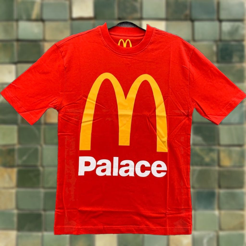 Palace Palace x McDonald’s Sign T-shirt Men Red Small Skateboarding Streetwear Outdoors Shirt Size US S / EU 44-46 / 1 - 1 Thumbnail