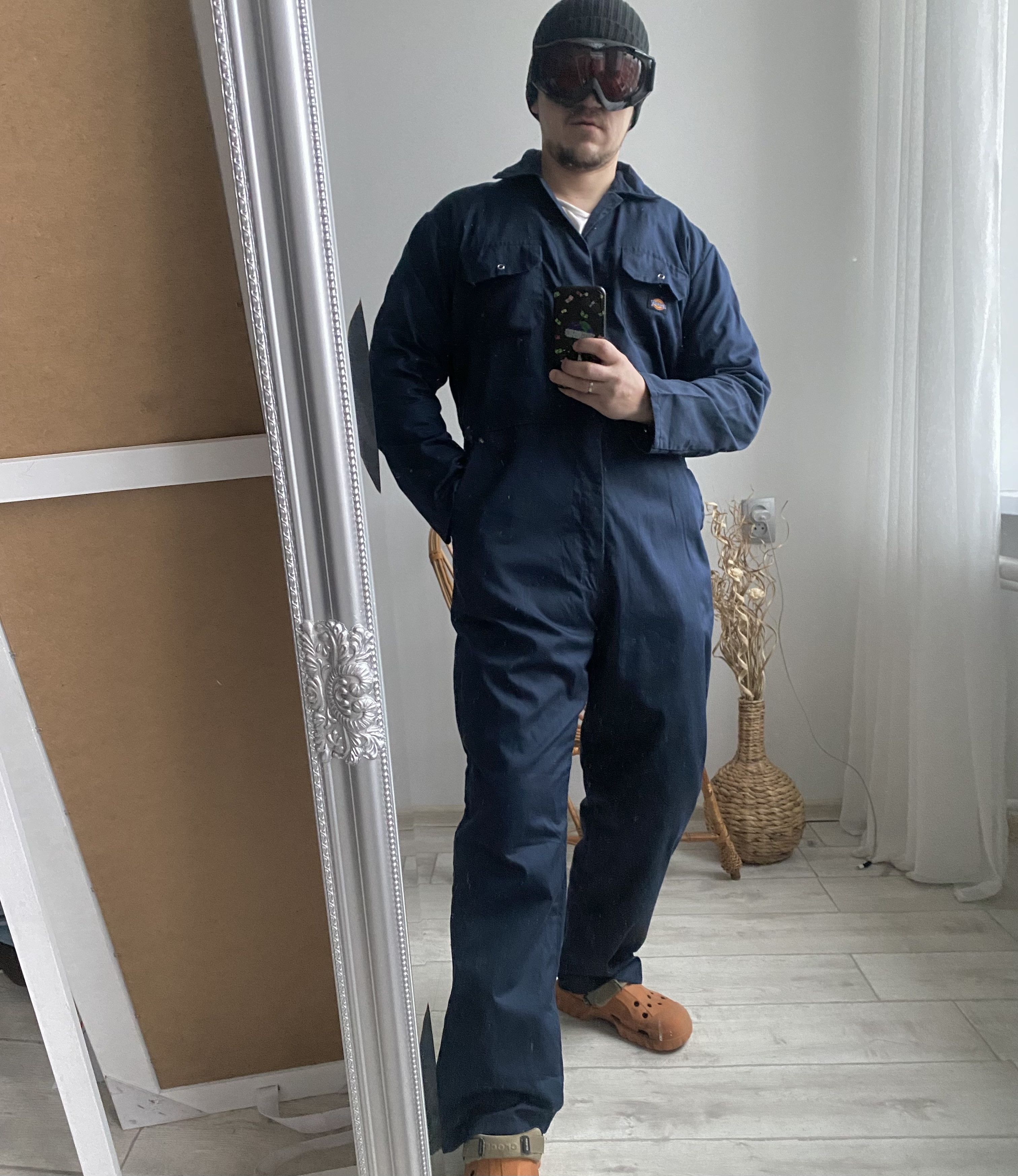 Dickies ⚒️ Vintage Dickies Workwear Overall Workers Jumpsuit Size US 32 / EU 48 - 3 Thumbnail