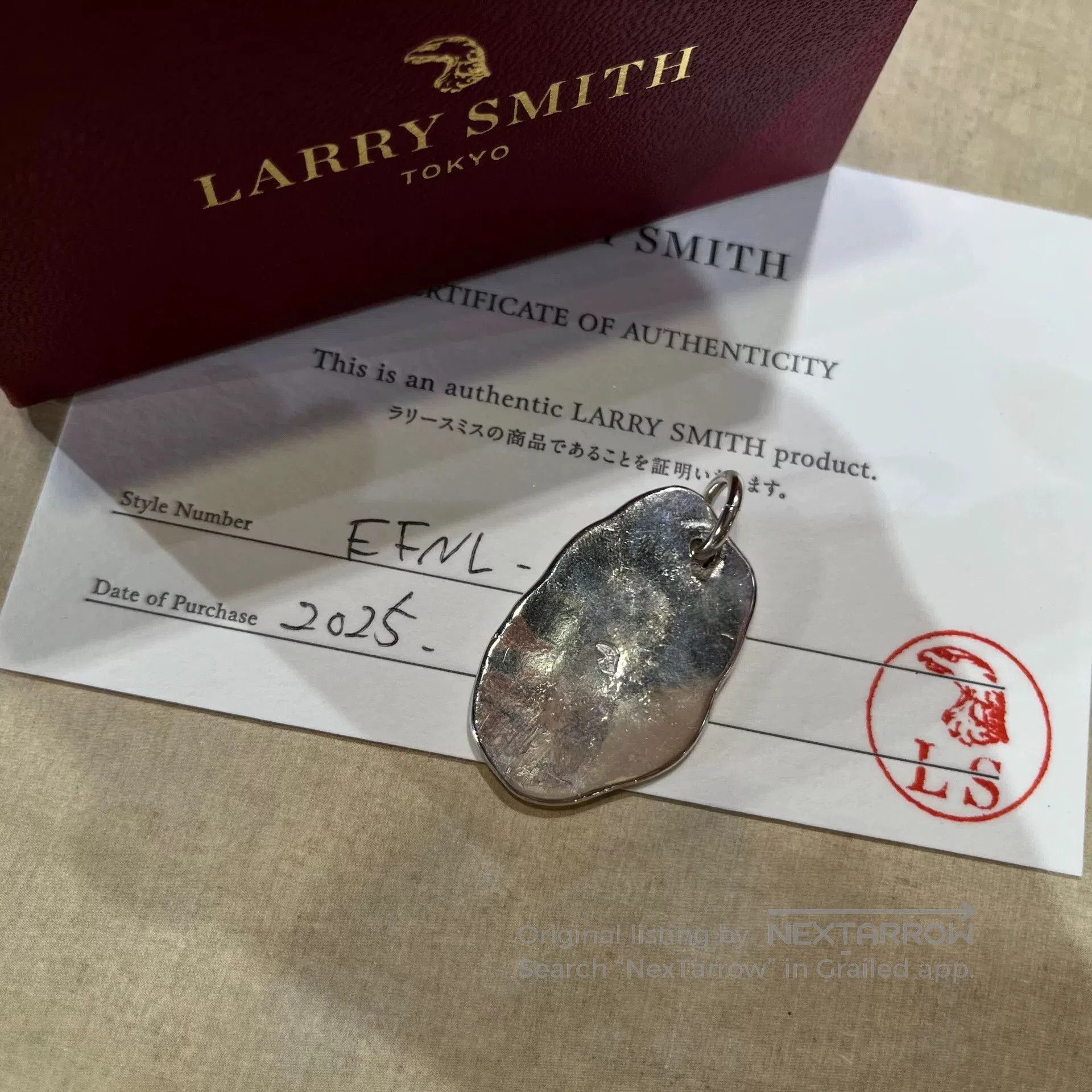 Larry Smith larry smith gold abalone shell pendant. Size ONE SIZE - 2 Thumbnail