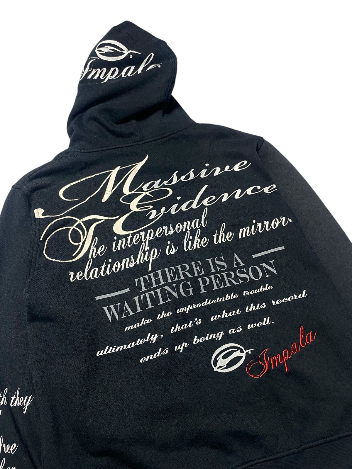 If Six Was Nine Y2K Impala Poem Fur Zip Hoodie Size US L / EU 52-54 / 3 - 7 Thumbnail