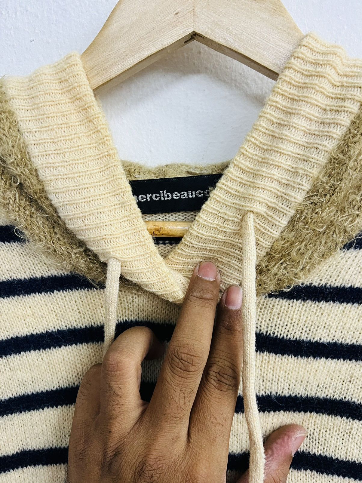 Issey Miyake × mercibeaucoup Mercibeaucoup Knit Mohair Fur Sweater Size US M / EU 48-50 / 2 - 7 Thumbnail