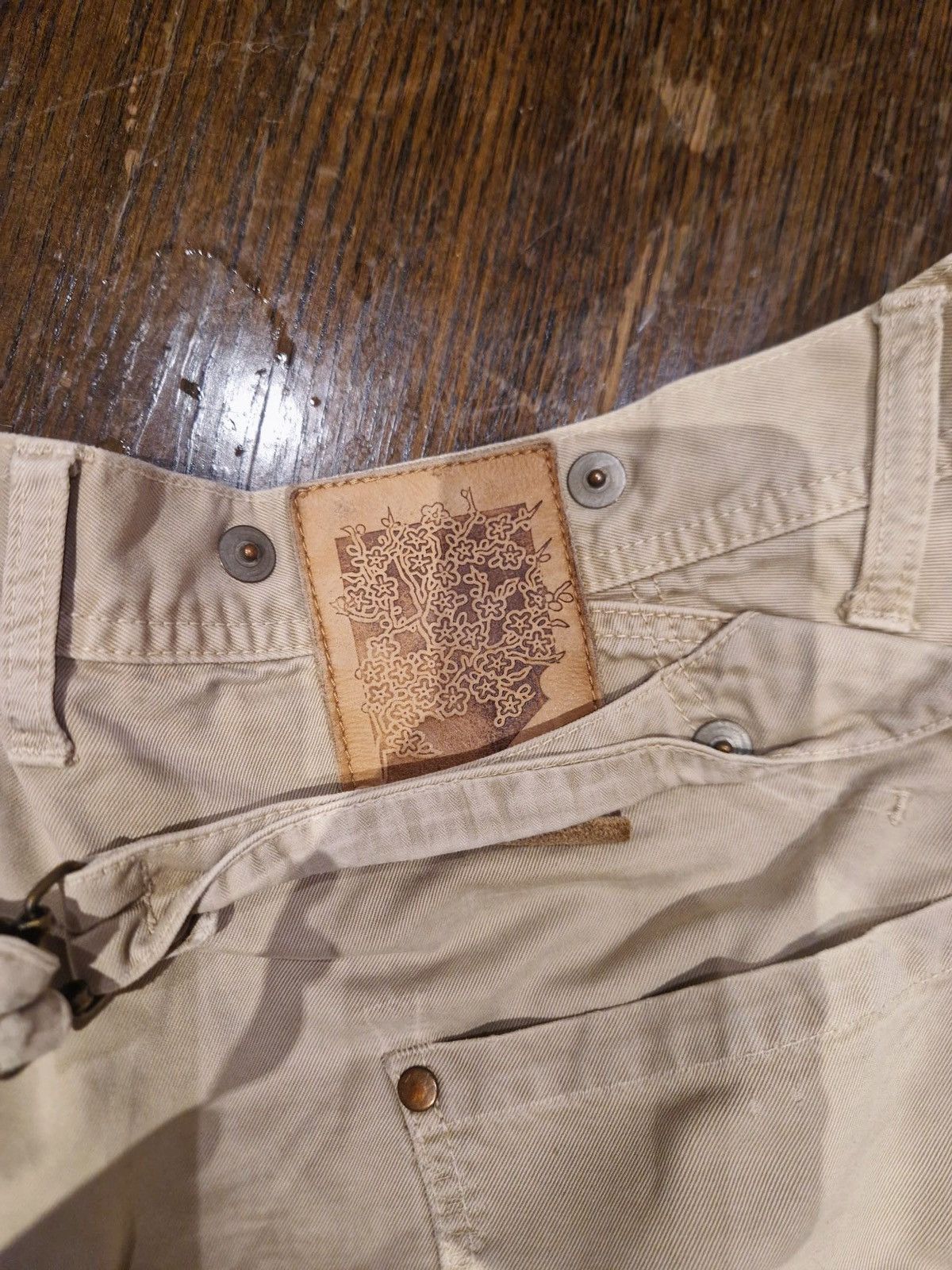 iiJin Ijin Denim Beige Size US 34 / EU 50 - 3 Thumbnail