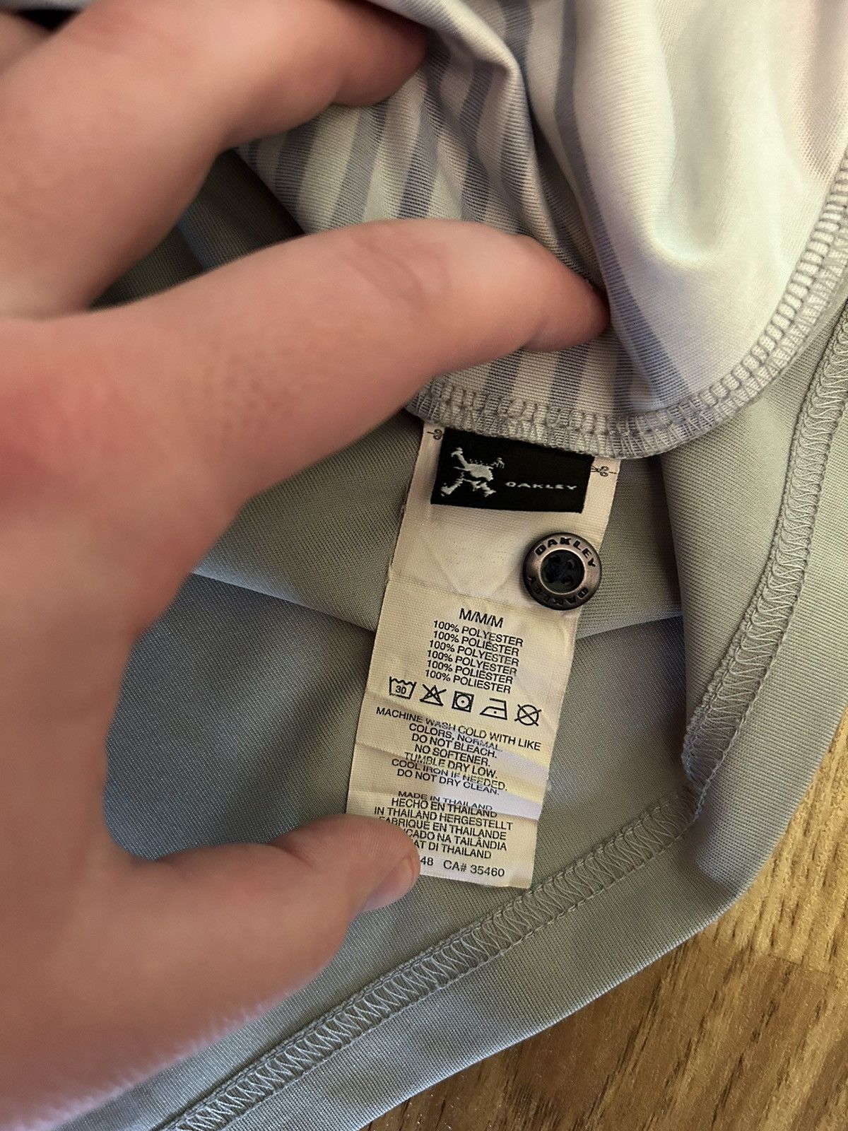 Oakley × Vintage Oakley t-shirt polo Size US M / EU 48-50 / 2 - 3 Thumbnail
