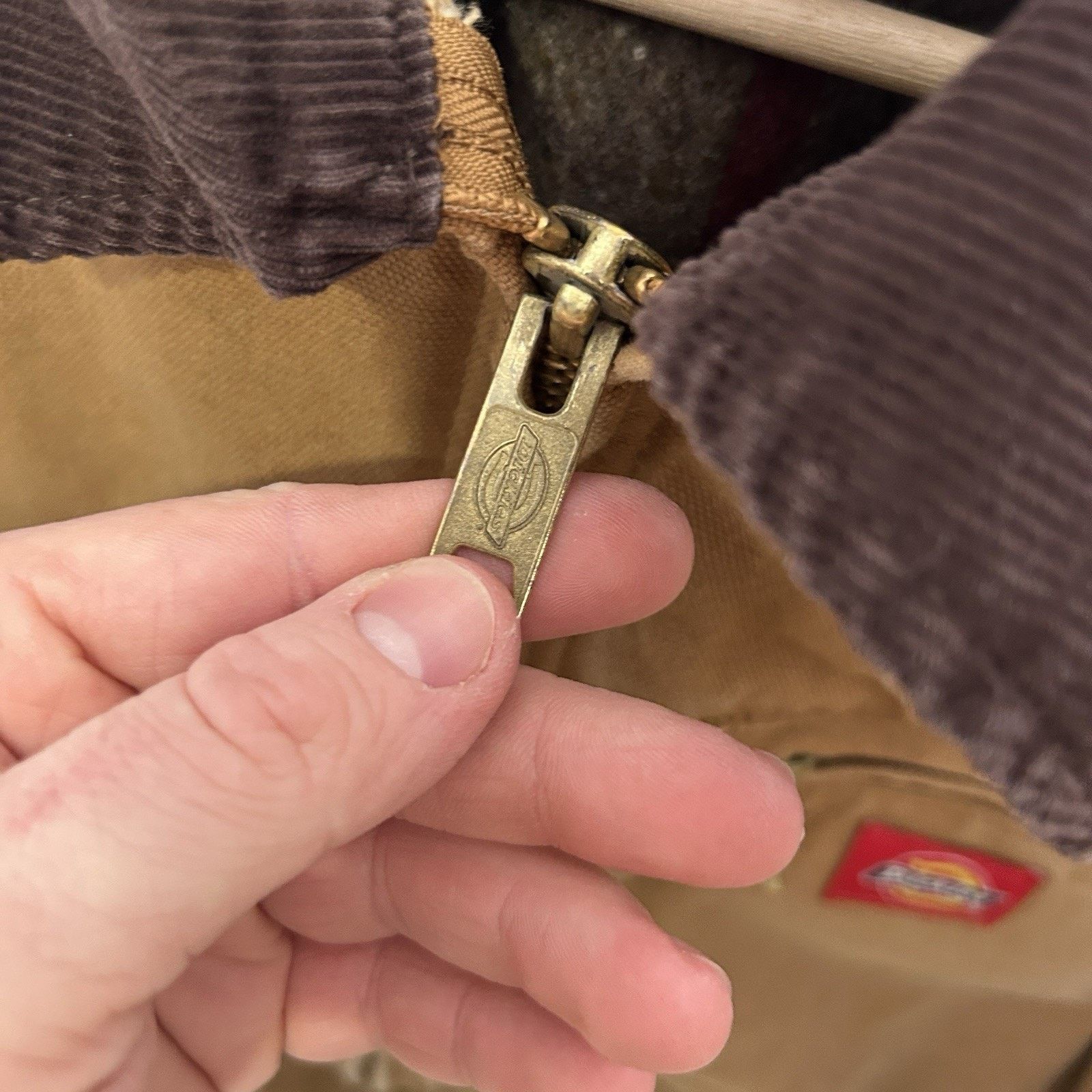 Vintage Dickies Blanket-Lined Canvas Detroit Jacket “Brown”