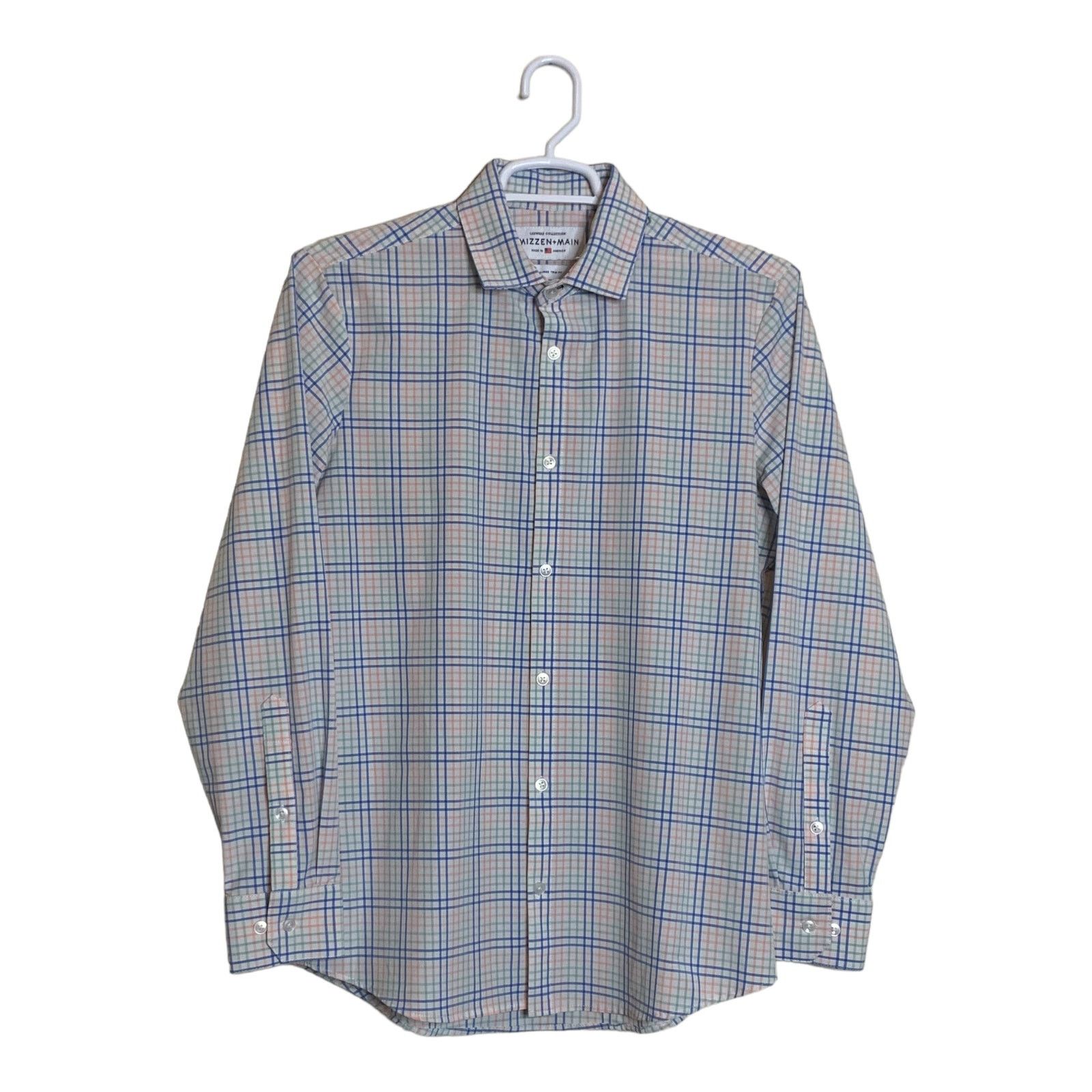 Mizzen+Main Mizzen+Main plaid long sleeves large trim fit shirt size XL Size US XL / EU 56 / 4 - 6 Thumbnail