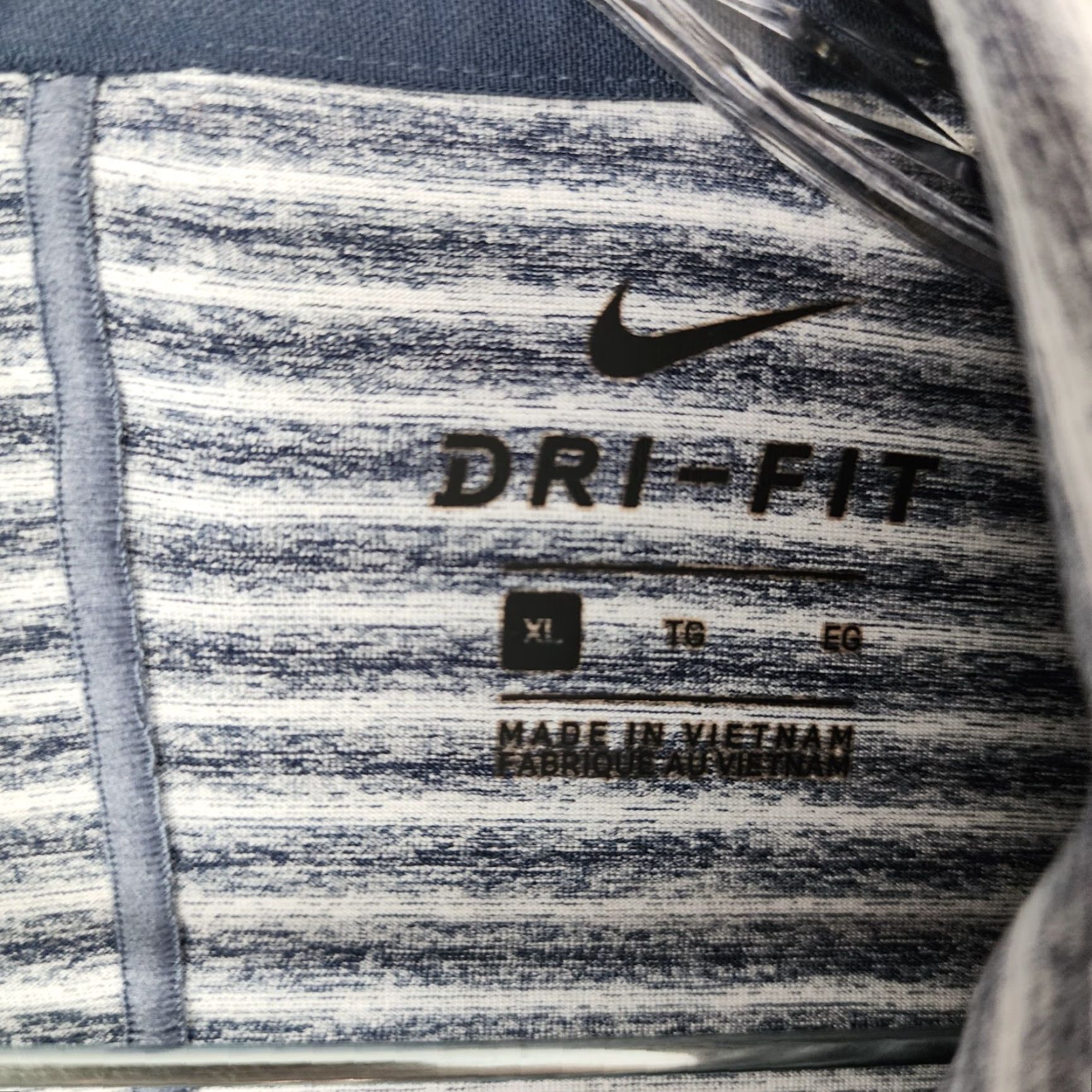 Nike NIKE DRI-FIT Striped Polo Shirt Blue White Short Sleeve Adult XL Mens Size US XL / EU 56 / 4 - 4 Thumbnail