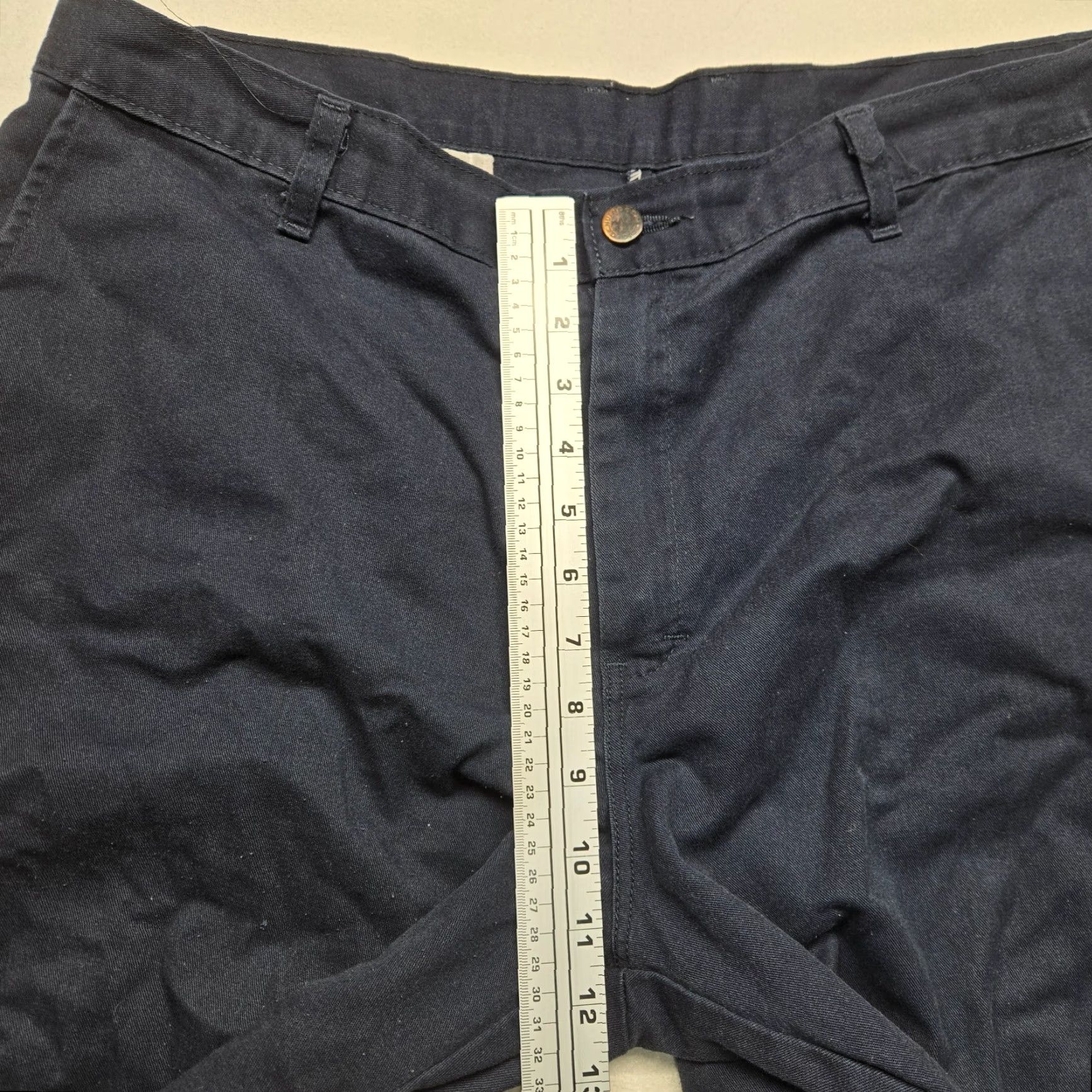 CLOSED VINTAGE Tommy Hilfiger Dress Pants Wool Regular Fit Adult Men Size 36 Blue Straight Zipper Button Size US 36 / EU 52 - 5 Thumbnail