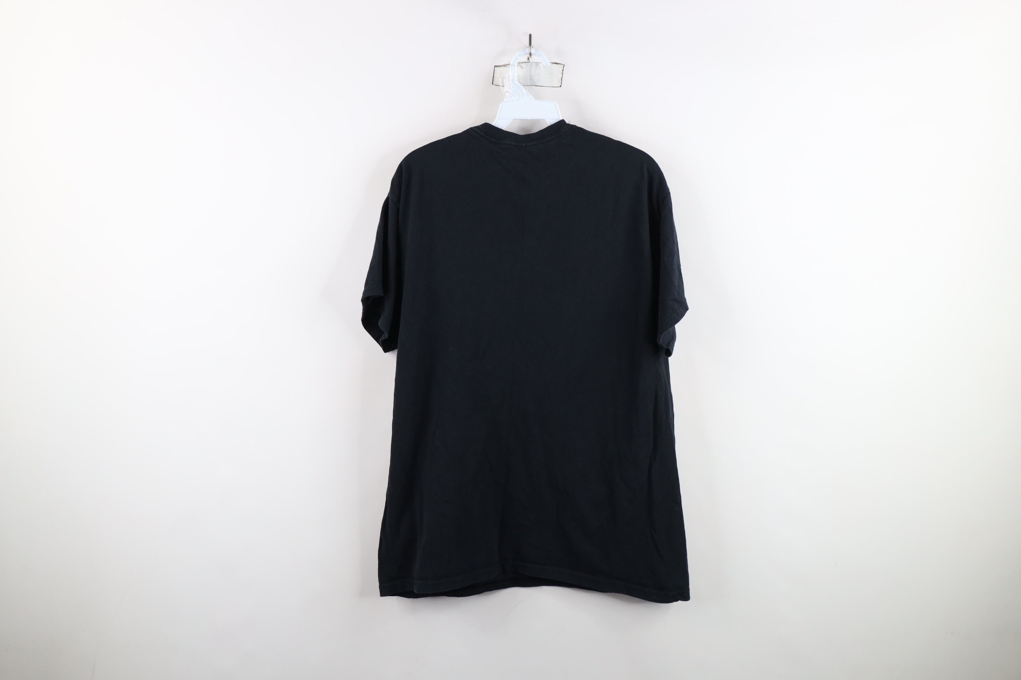 Vintage Vintage 90s Streetwear Cotton Short Sleeve T-Shirt Black Size US L / EU 52-54 / 3 - 11 Thumbnail