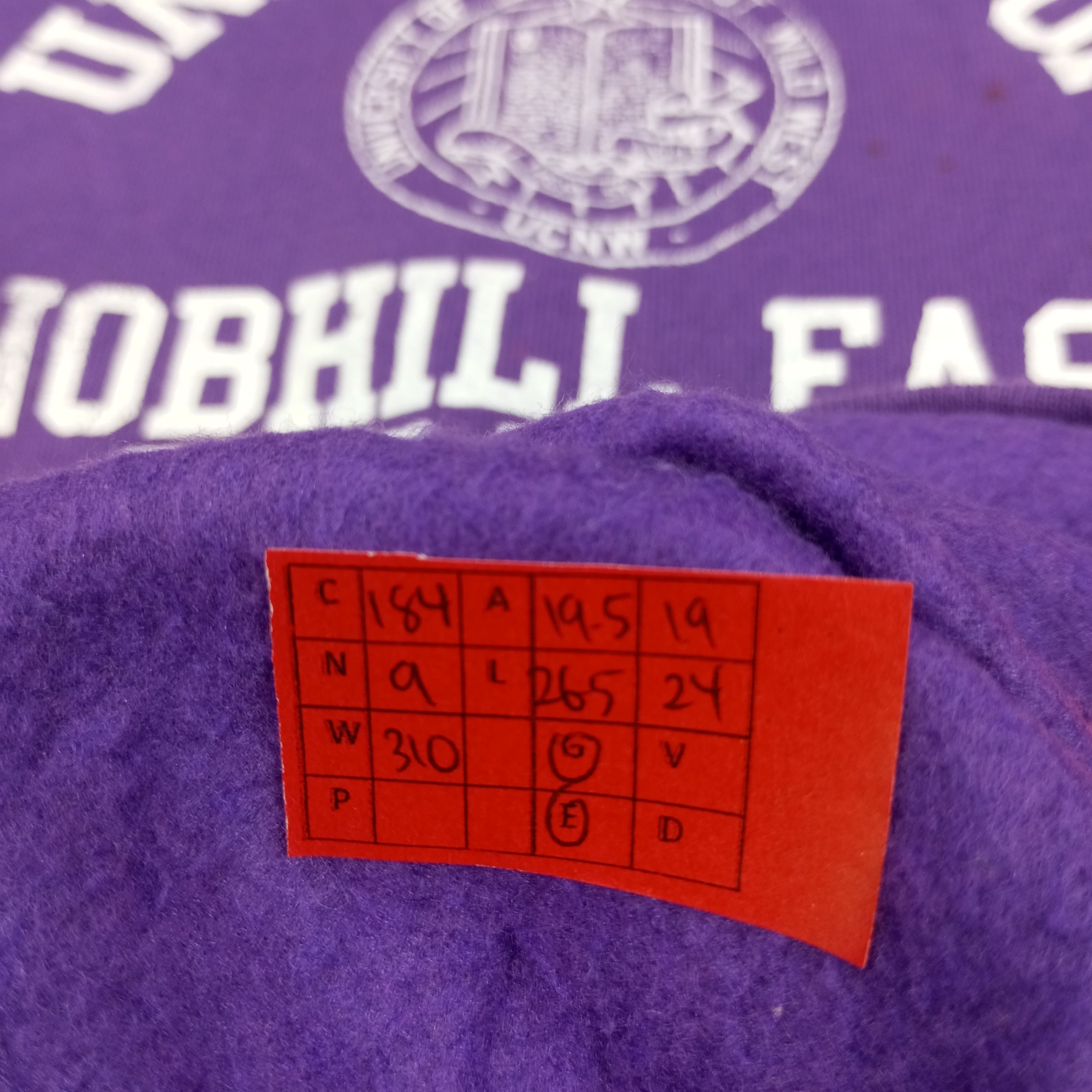 Tultex × Vintage University Of Nobhill East And Wild West Tultex Sweatshirt Size US S / EU 44-46 / 1 - 9 Thumbnail