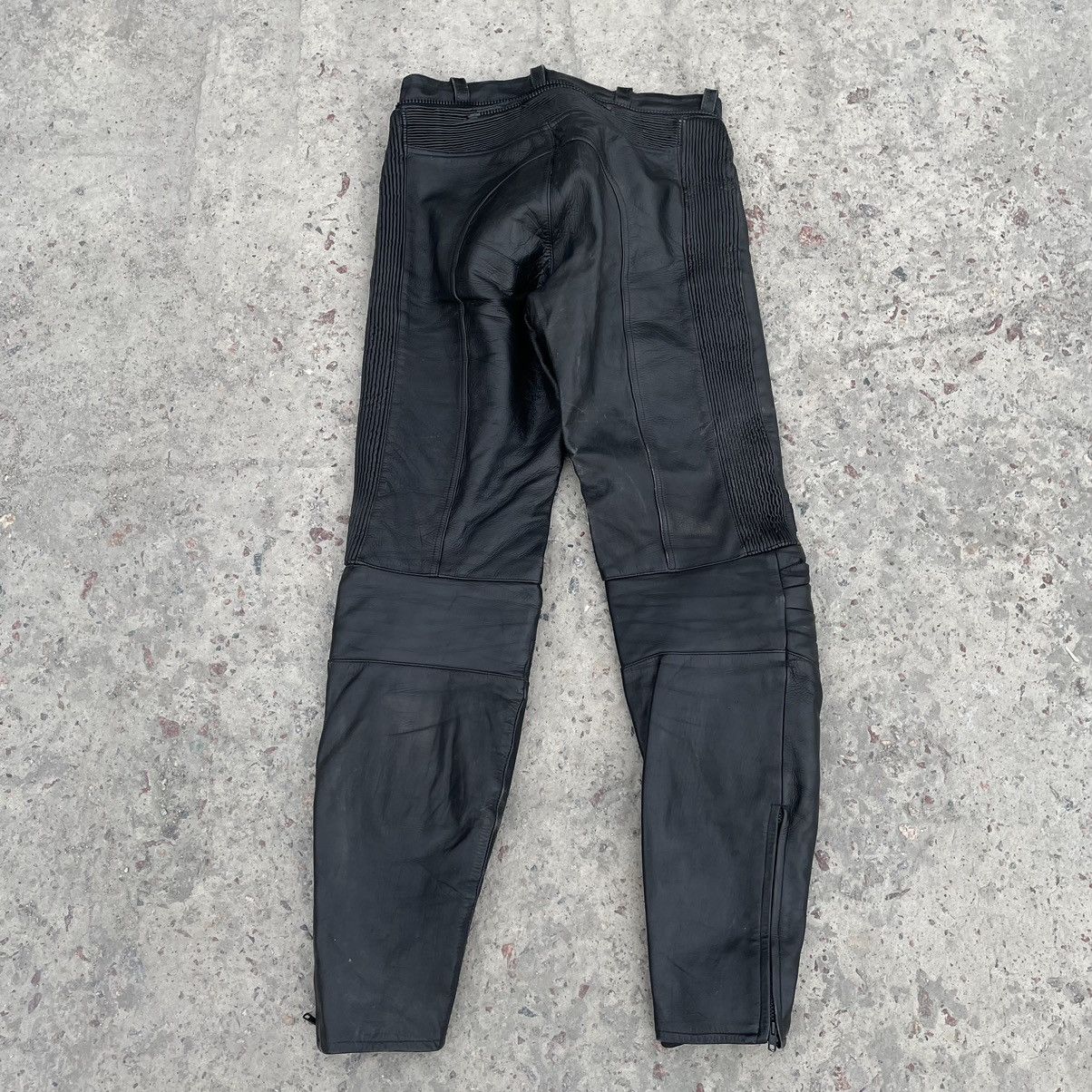 Vintage Vintage Moto Leather Pants 54 Y2K 90s USA Japan Style Size US 32 / EU 48 - 2 Thumbnail