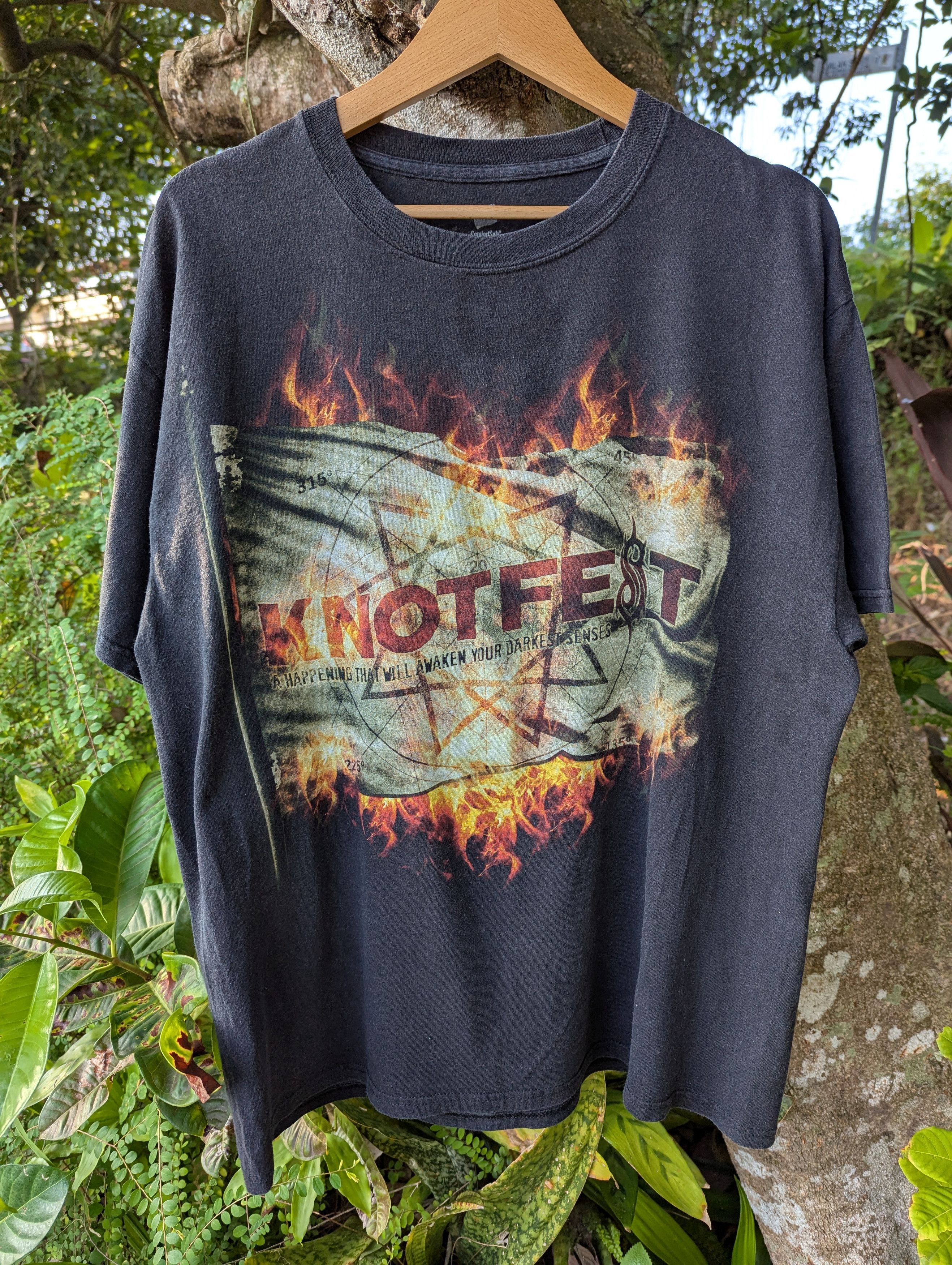 Band Tees Vintage Slipknot Knotfest 2012 Roadshow T-Shirt Size US L / EU 52-54 / 3 - 3 Thumbnail