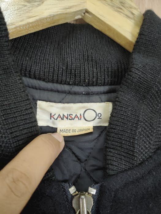 Kansai Yamamoto RARE Kansai Yamamoto O2 varsity japan vtg jacket #4204 DLAL Size US M / EU 48-50 / 2 - 4 Thumbnail
