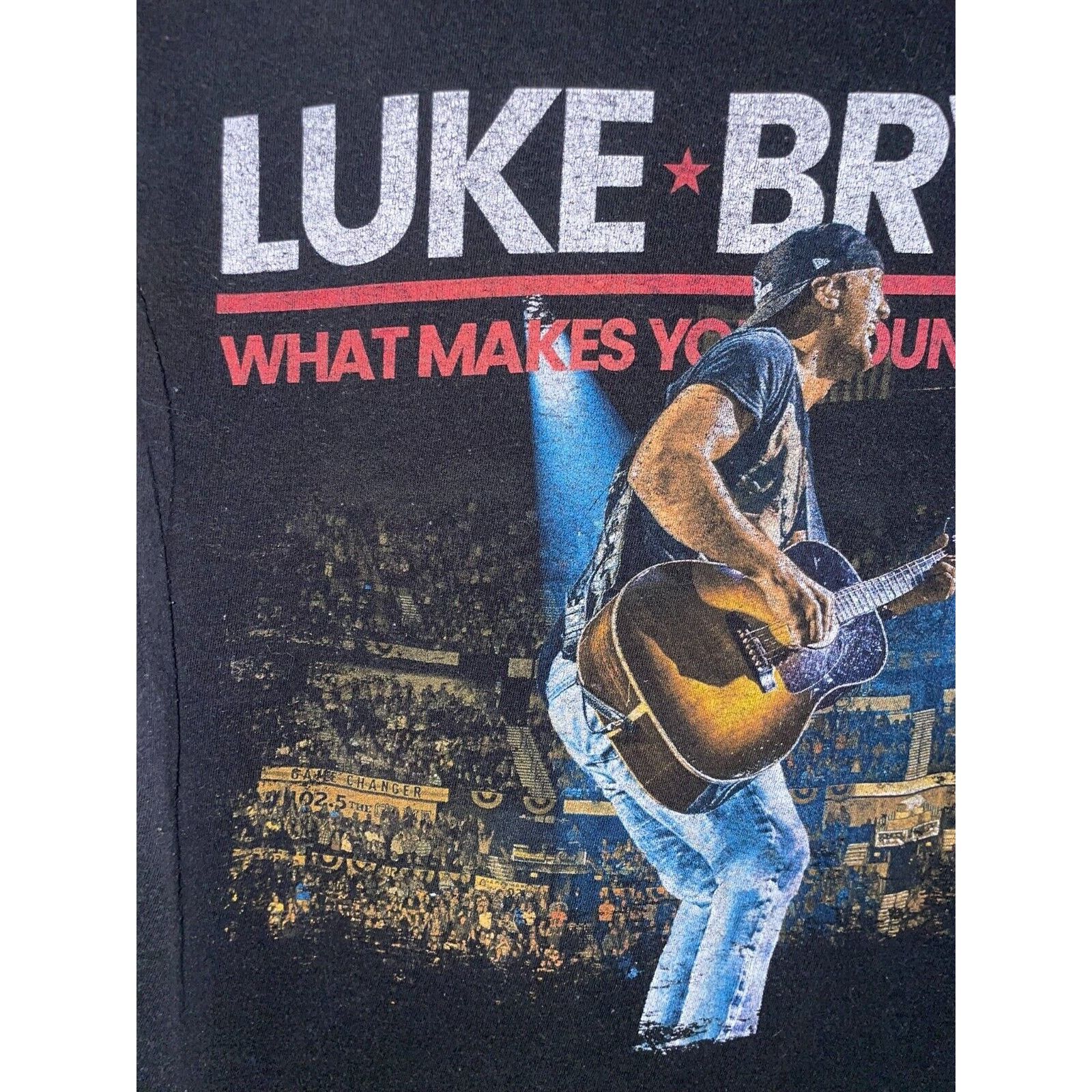 Tultex Luke Bryan Shirt What Makes Your Country Tour Music S Small Size US S / EU 44-46 / 1 - 3 Thumbnail