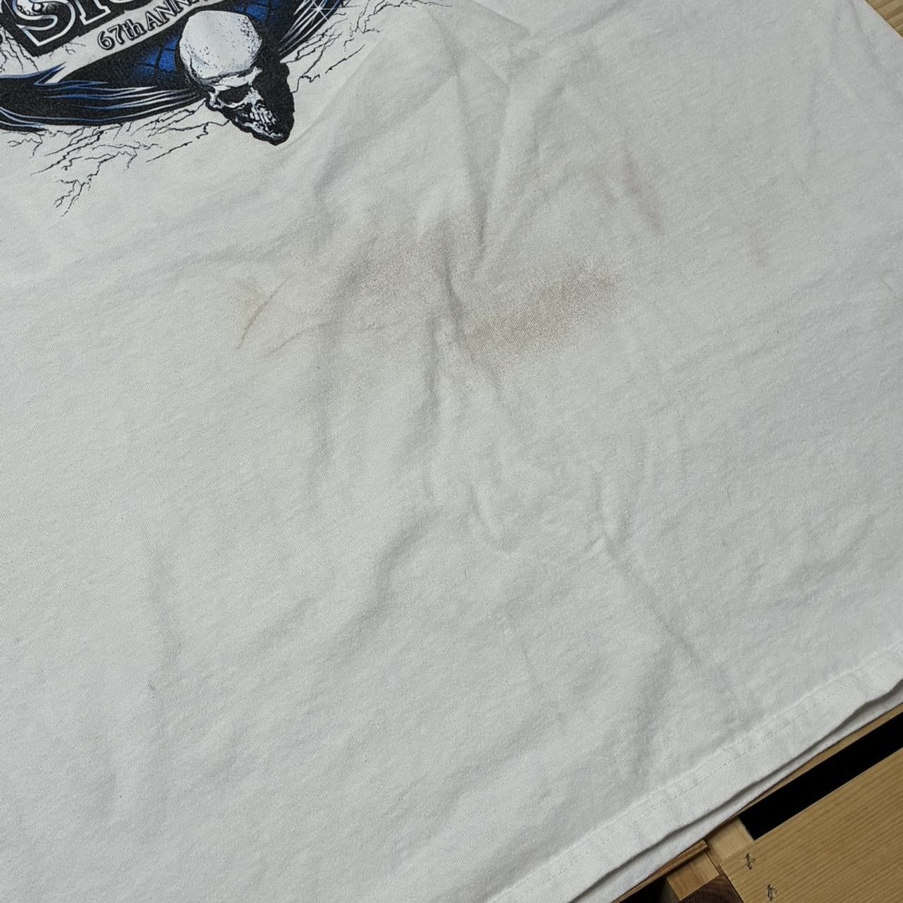 Delta Vintage Sturgis Rally 2007 White Biker Tee Size XL Size US XL / EU 56 / 4 - 3 Thumbnail